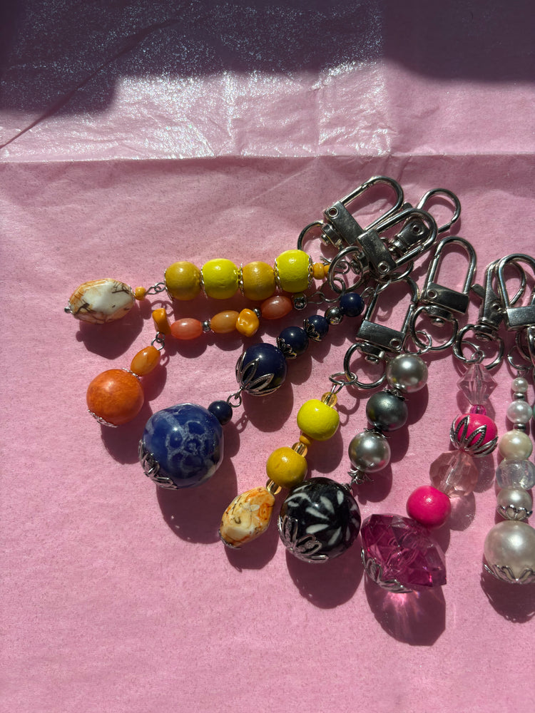 Mini clip keychains