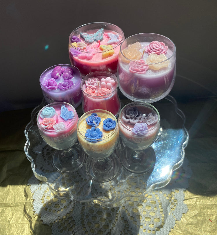 Glass candles