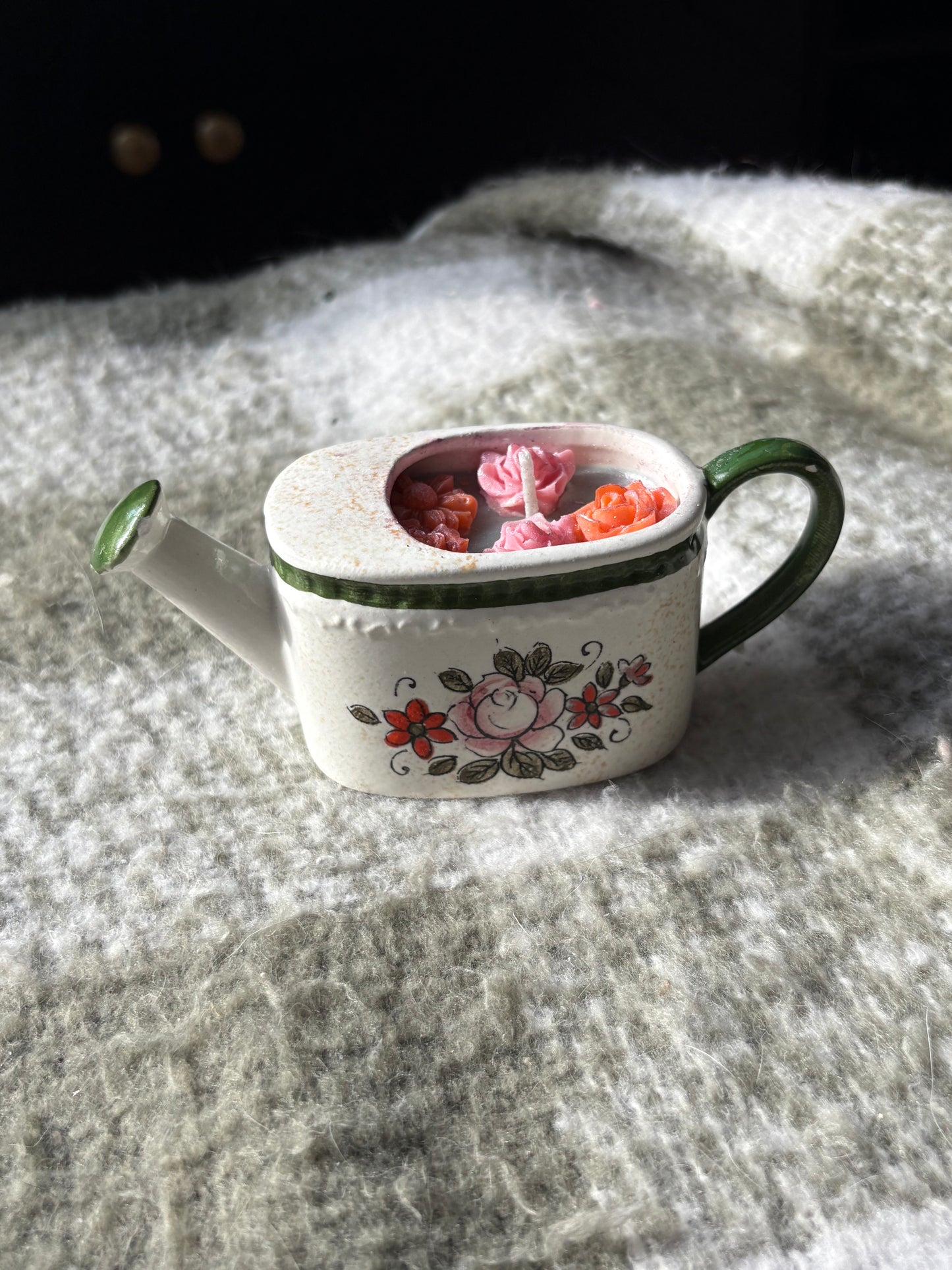 Watering can candle