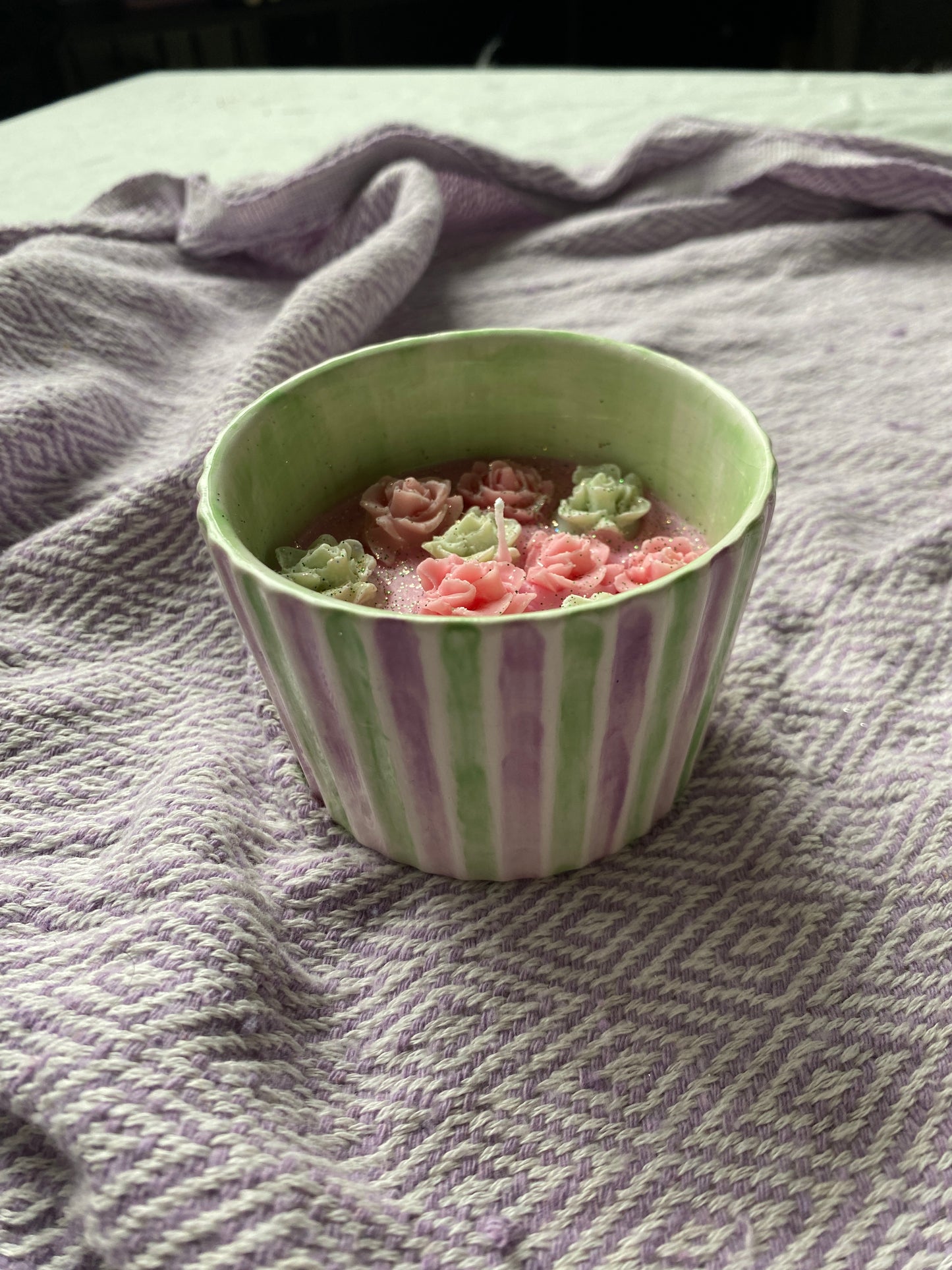 Cupcake candle