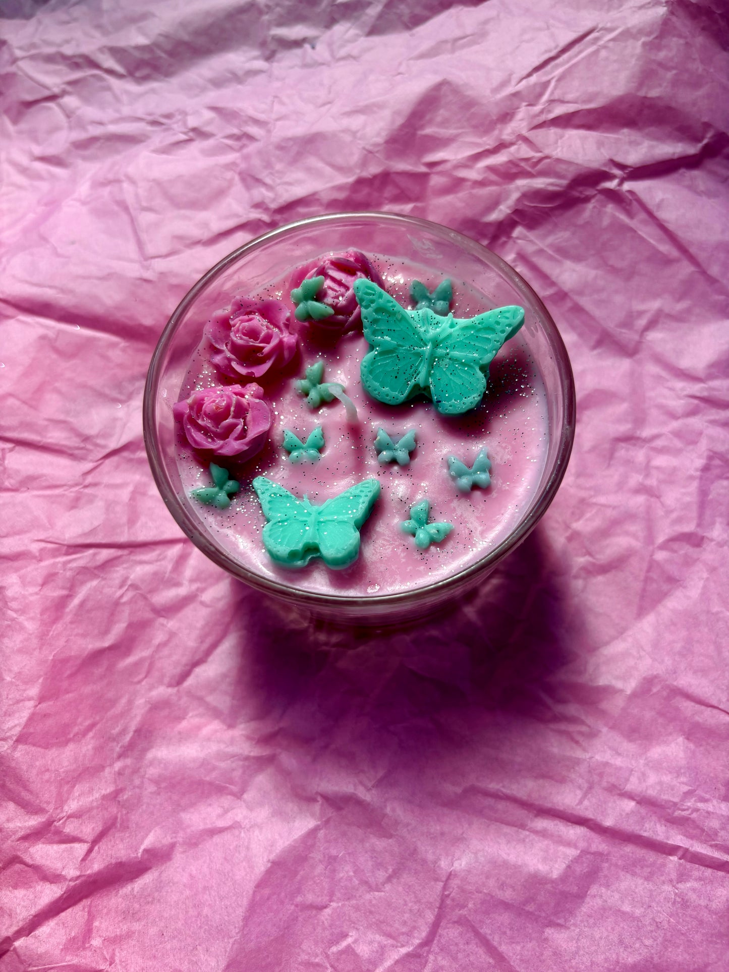 Upcycled Scented Candle | Glass