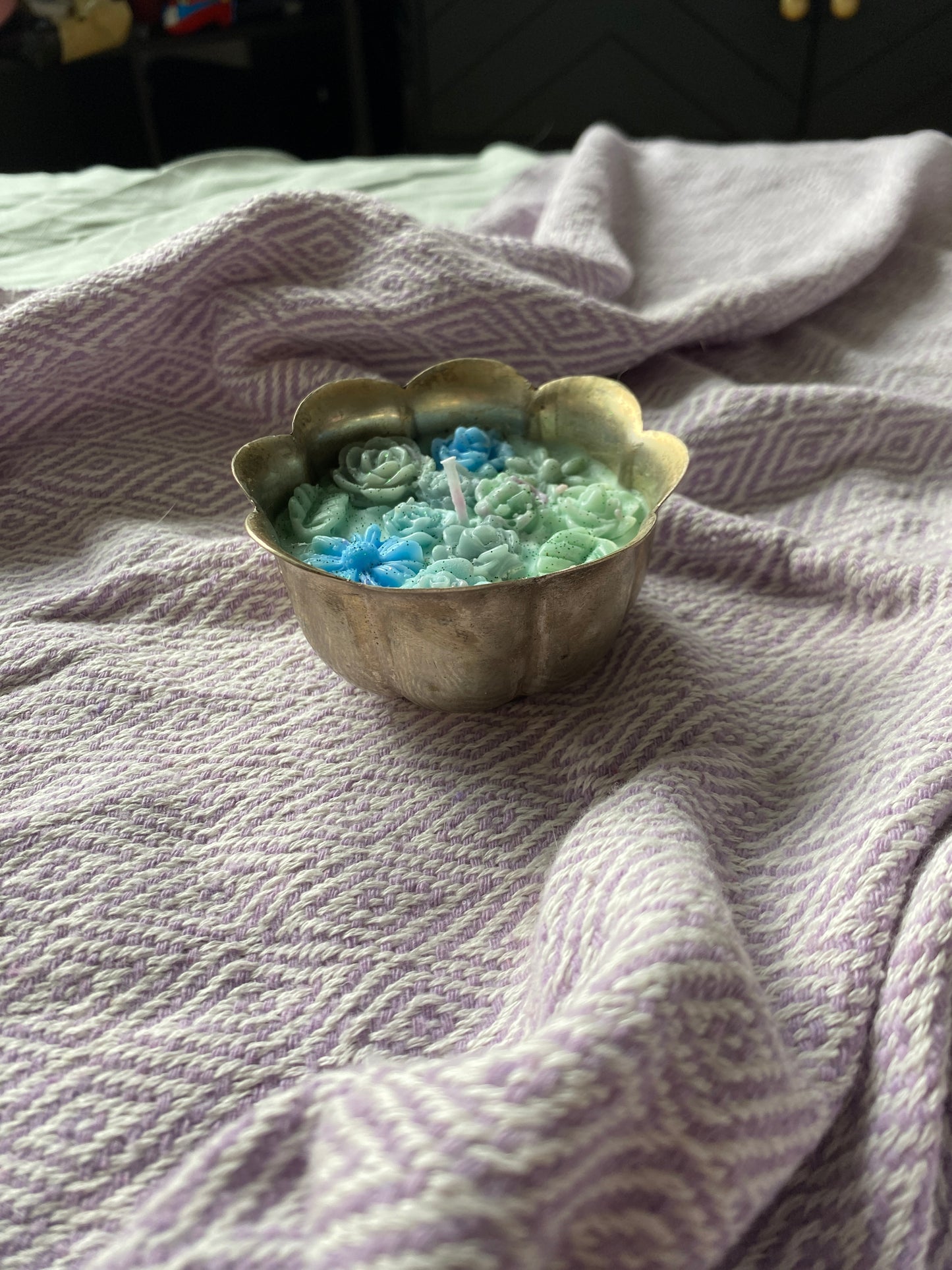 Upcycled candle