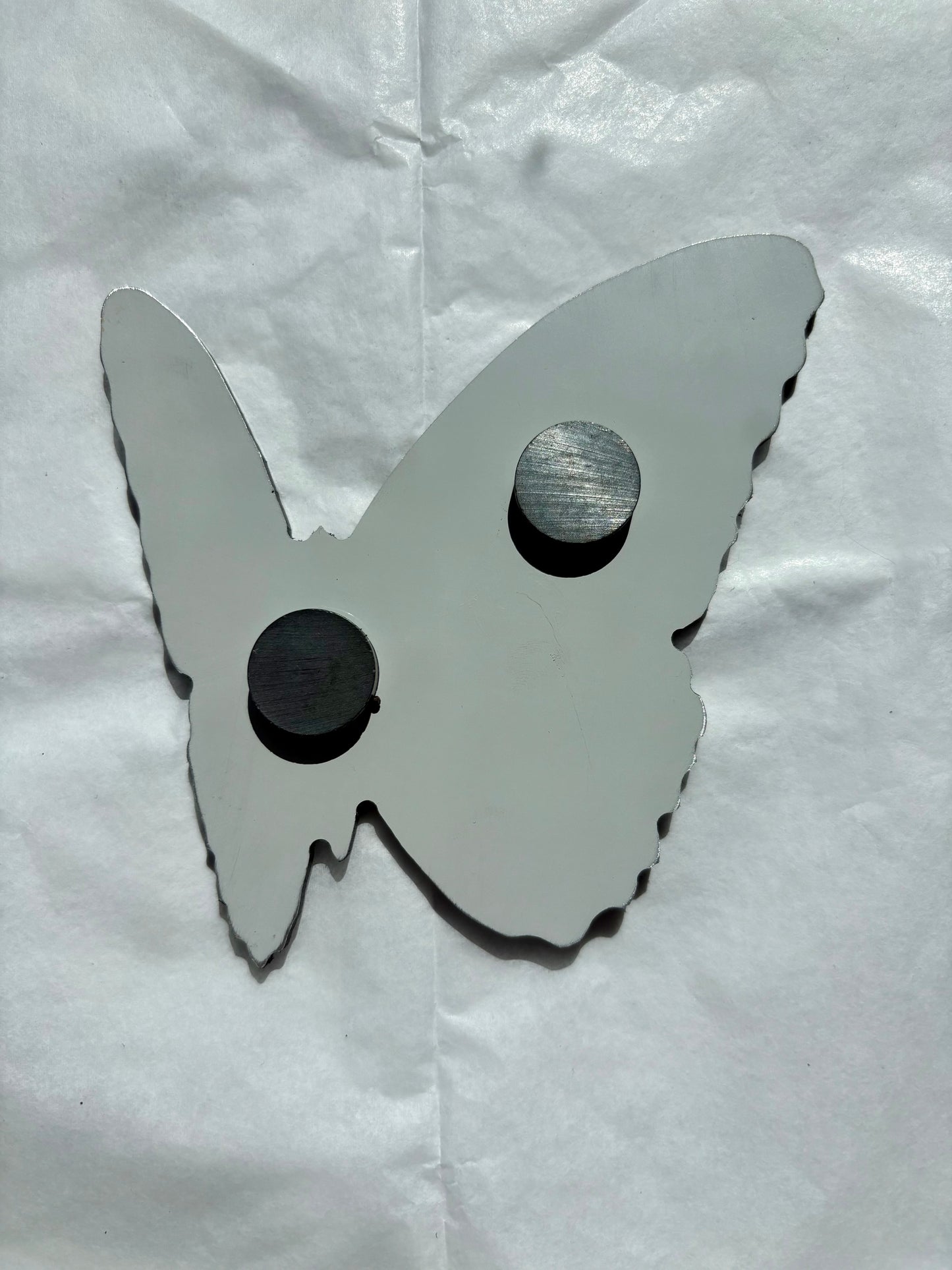 Monarch Butterfly Upcycled Fridge Magnet