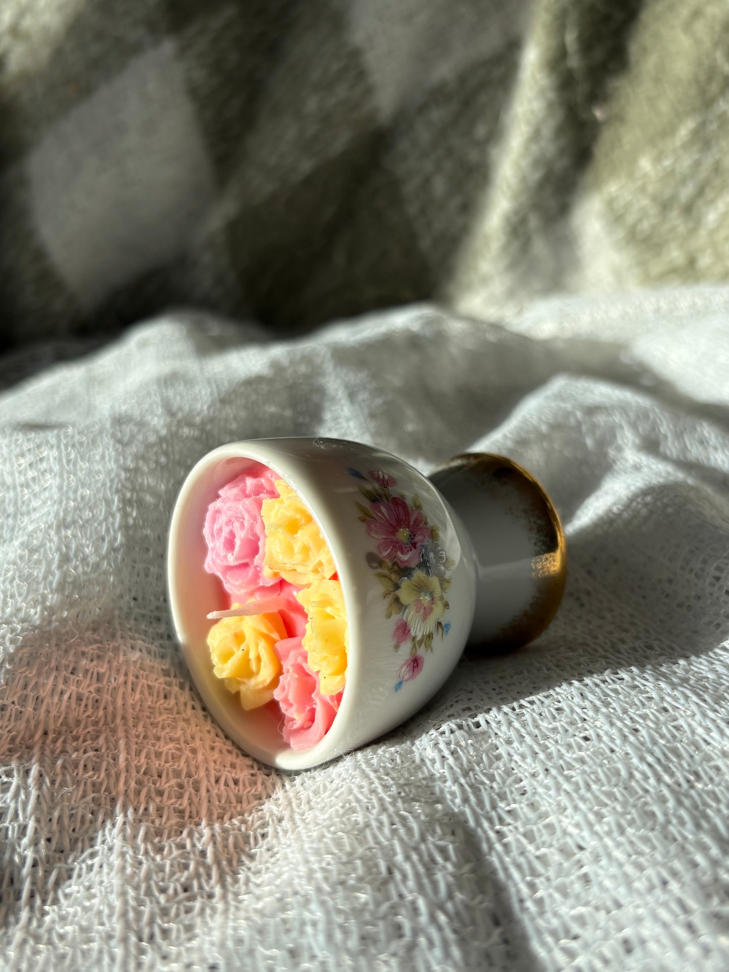 Upcycled candle