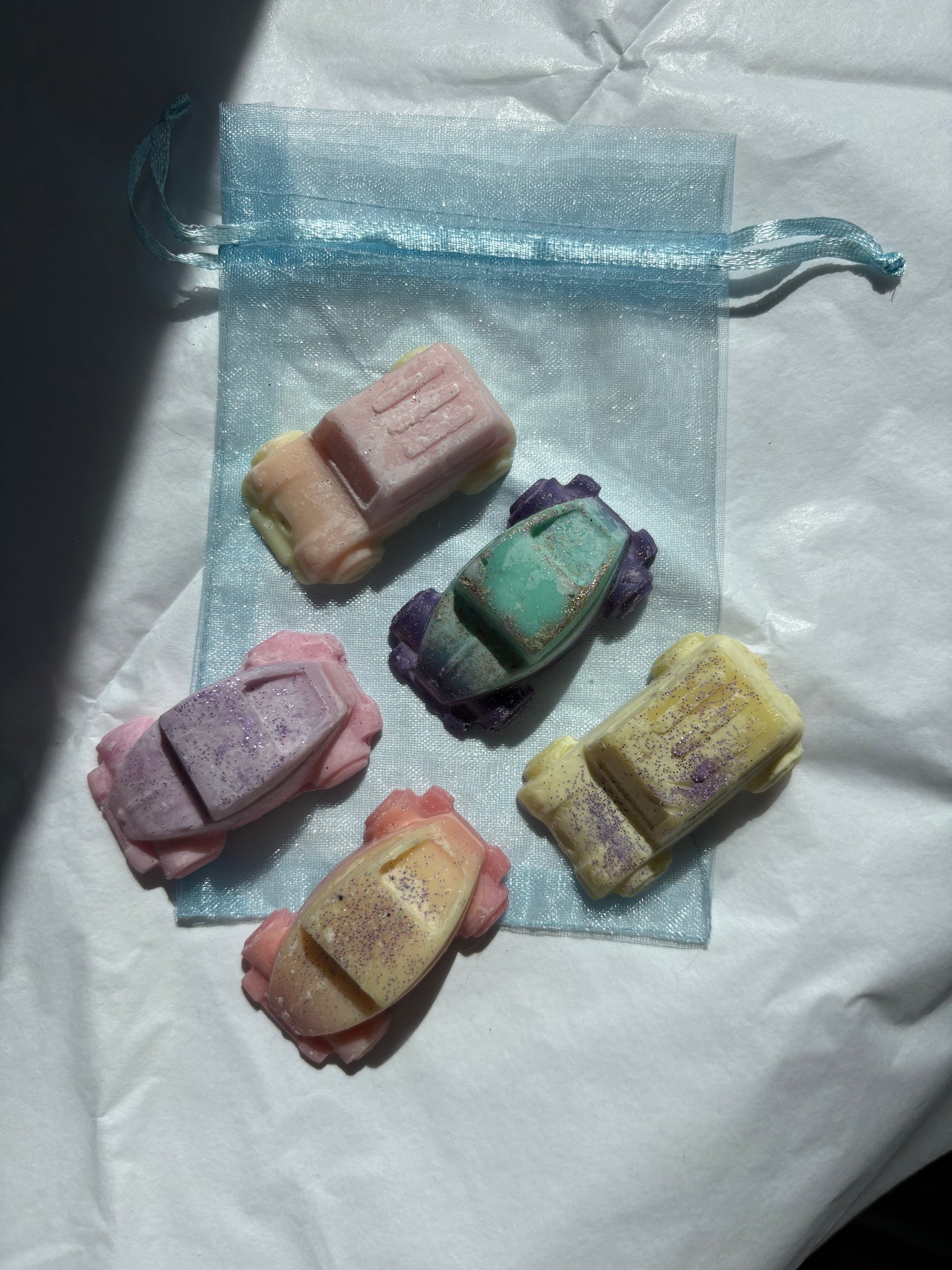 Car-shaped wax melts (5 pieces)