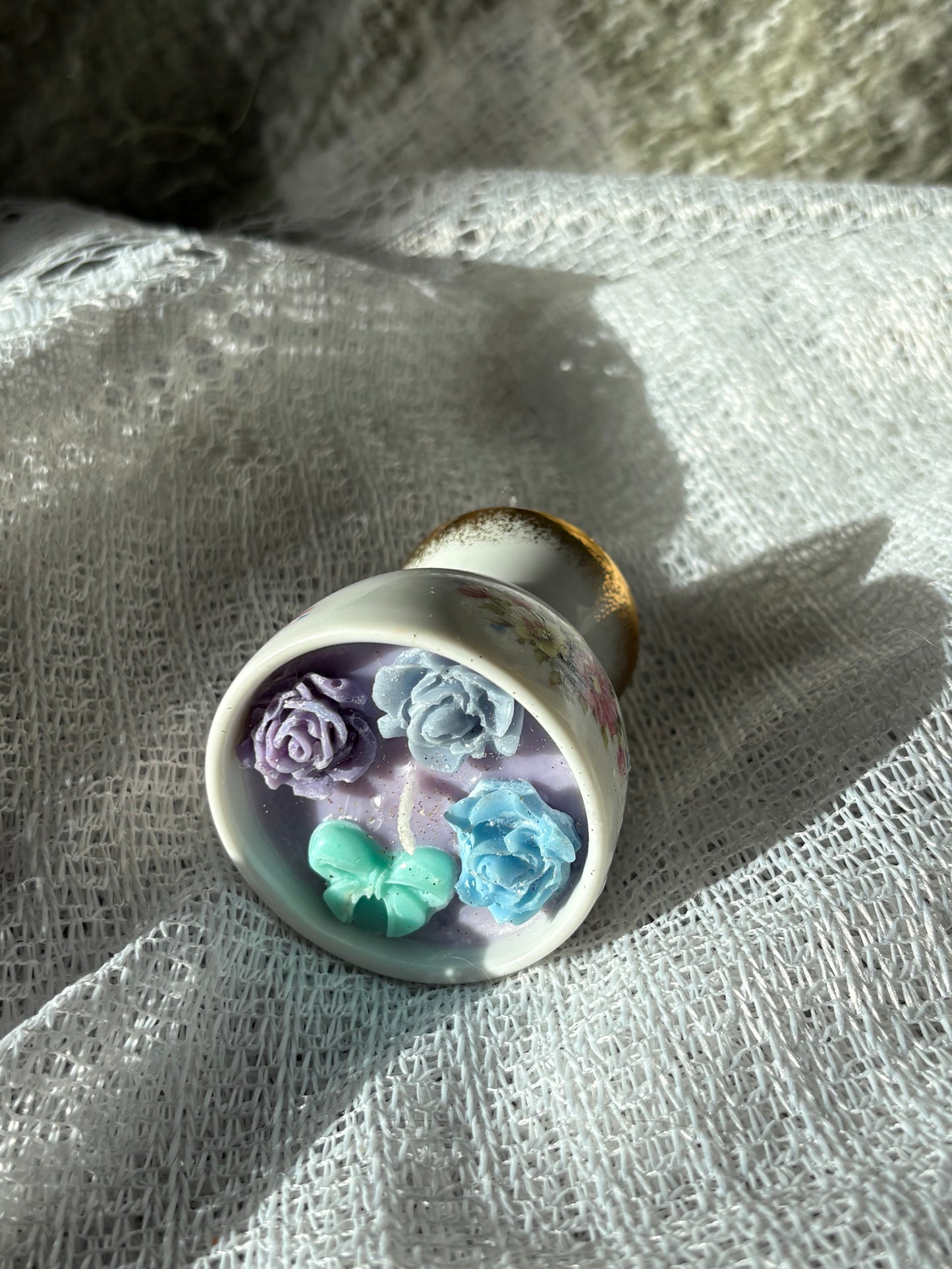 Upcycled candle