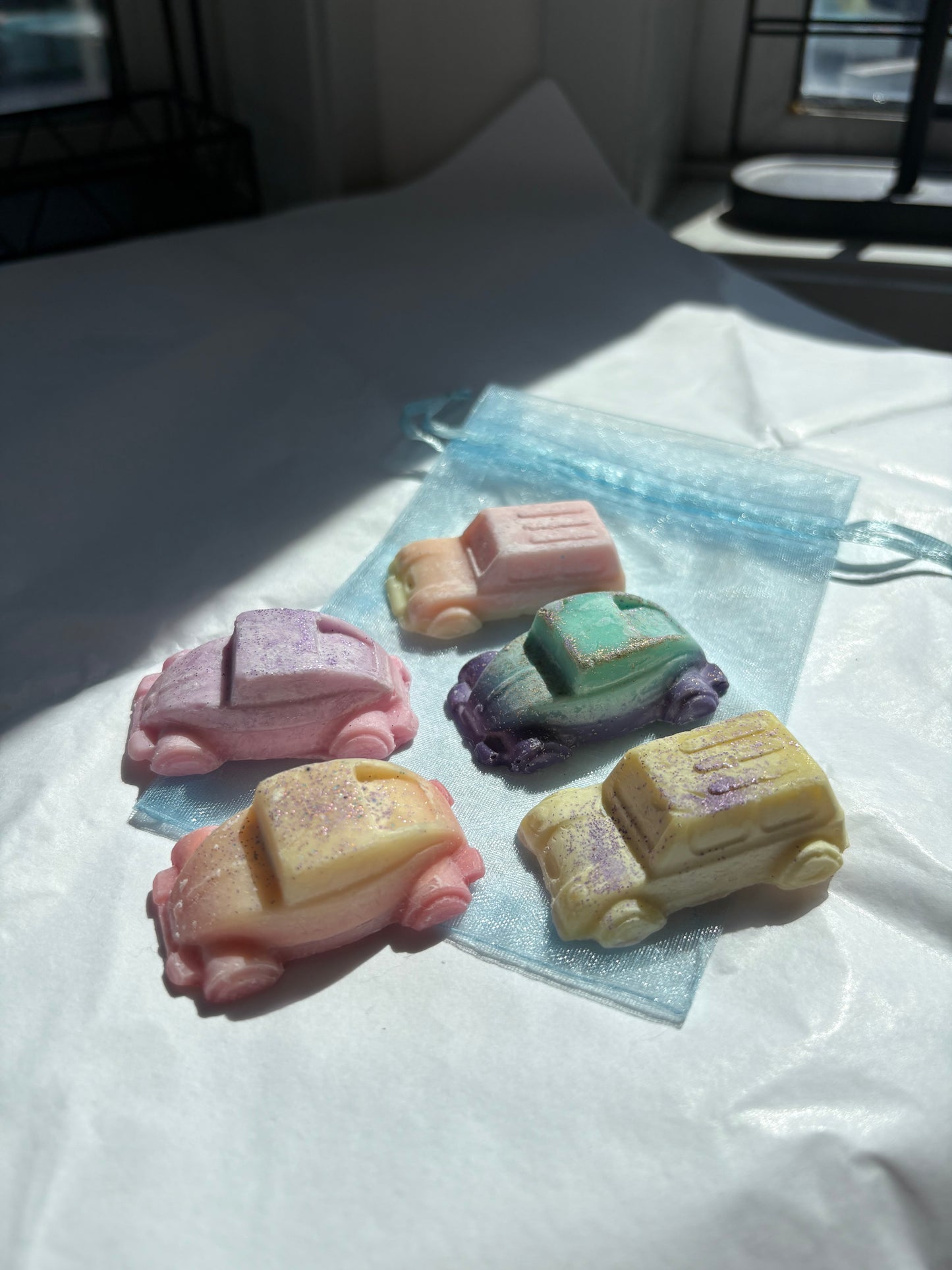 Car-shaped wax melts (5 pieces)