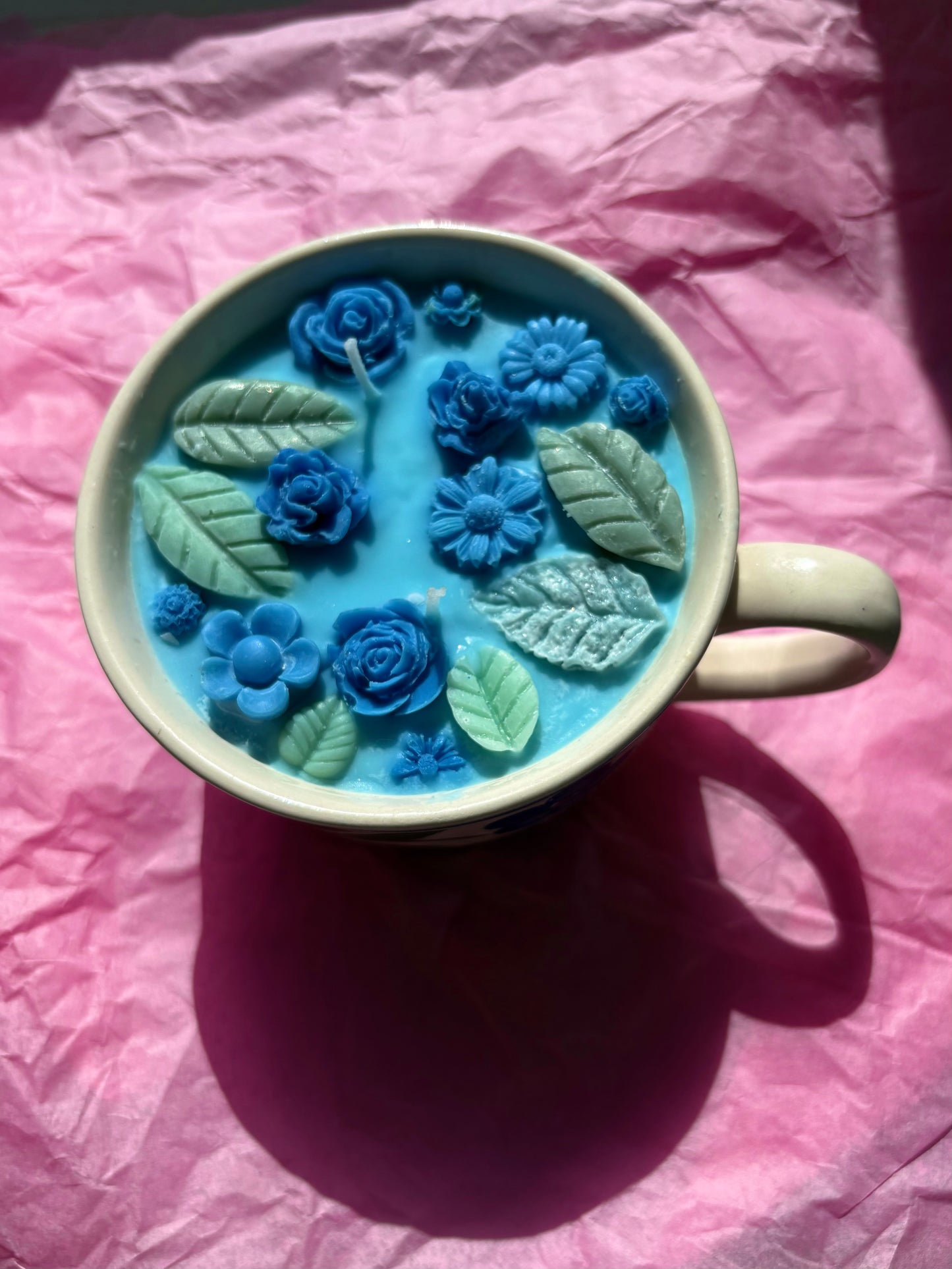 Upcycled Scented Candle | Teacup