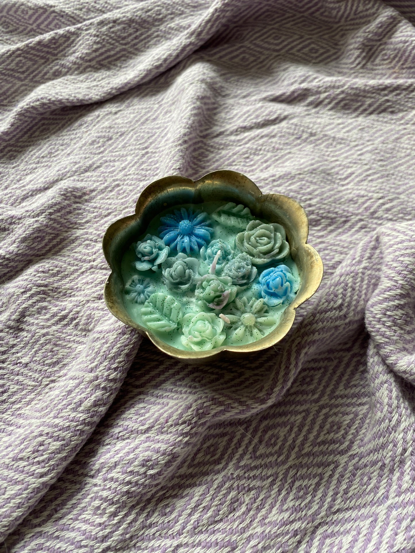 Upcycled candle
