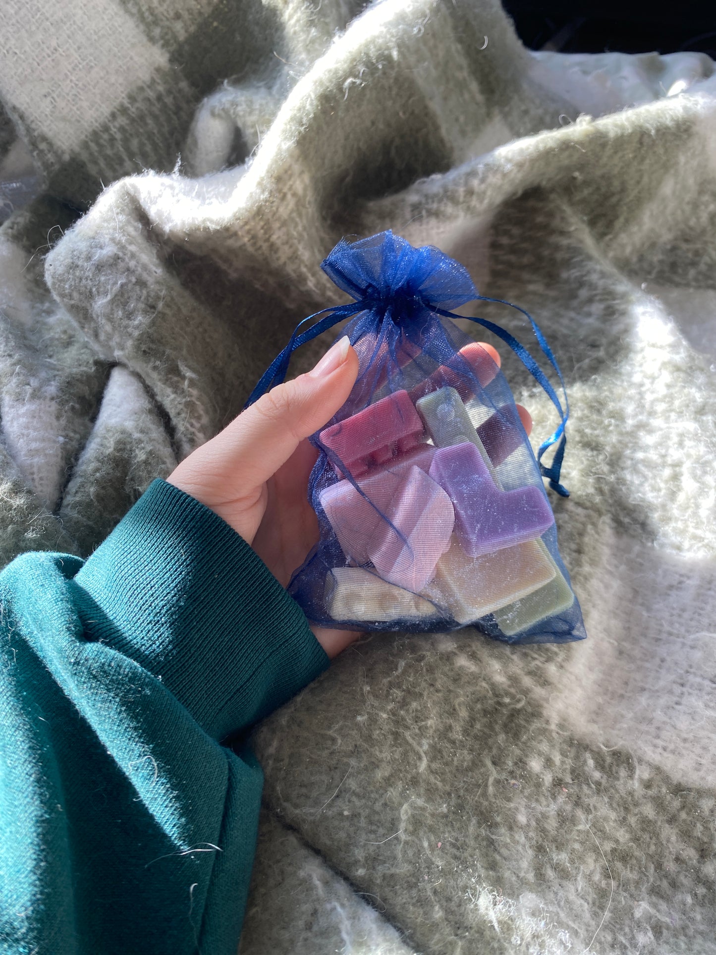 “Lego" brick wax melts (8 pieces)