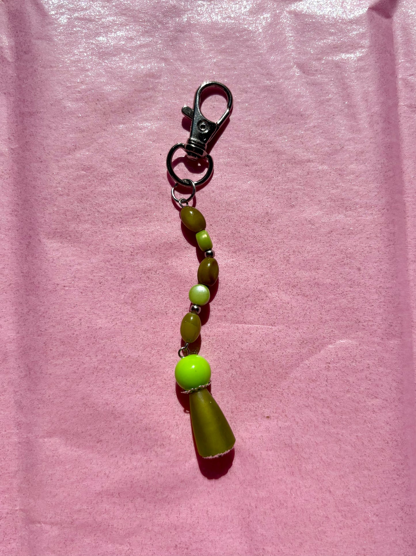 Mini clip keychain | Green
