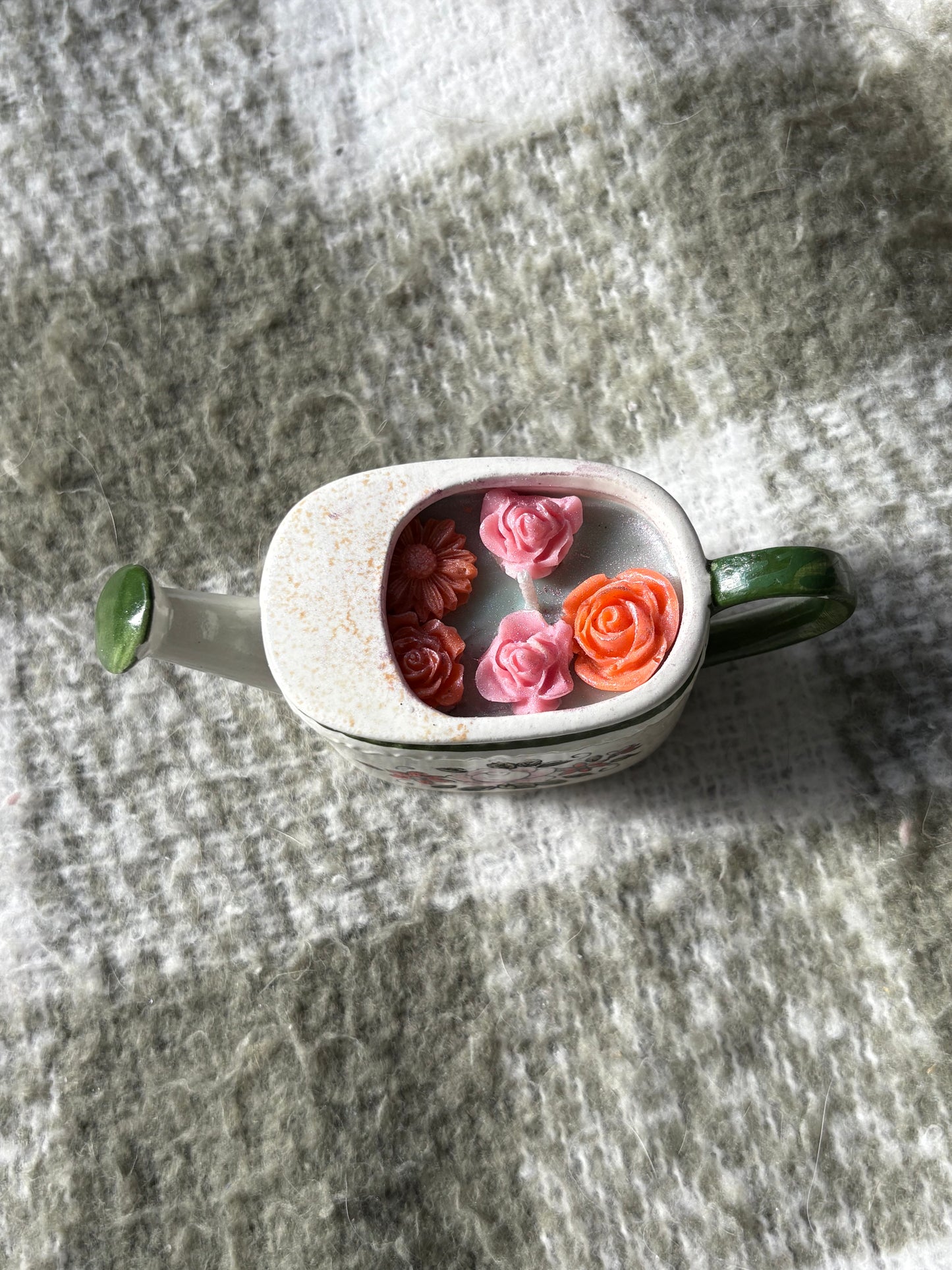 Watering can candle