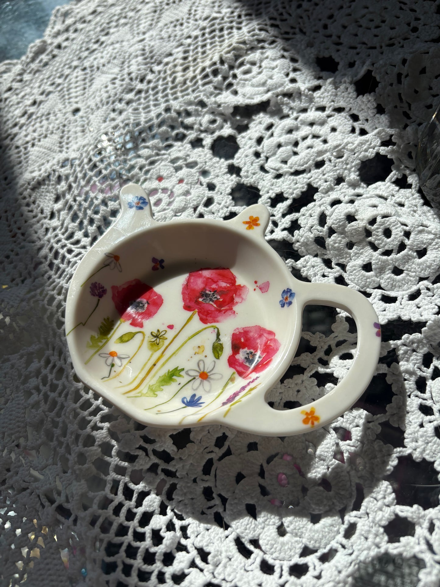 Magnet - Flower teapot
