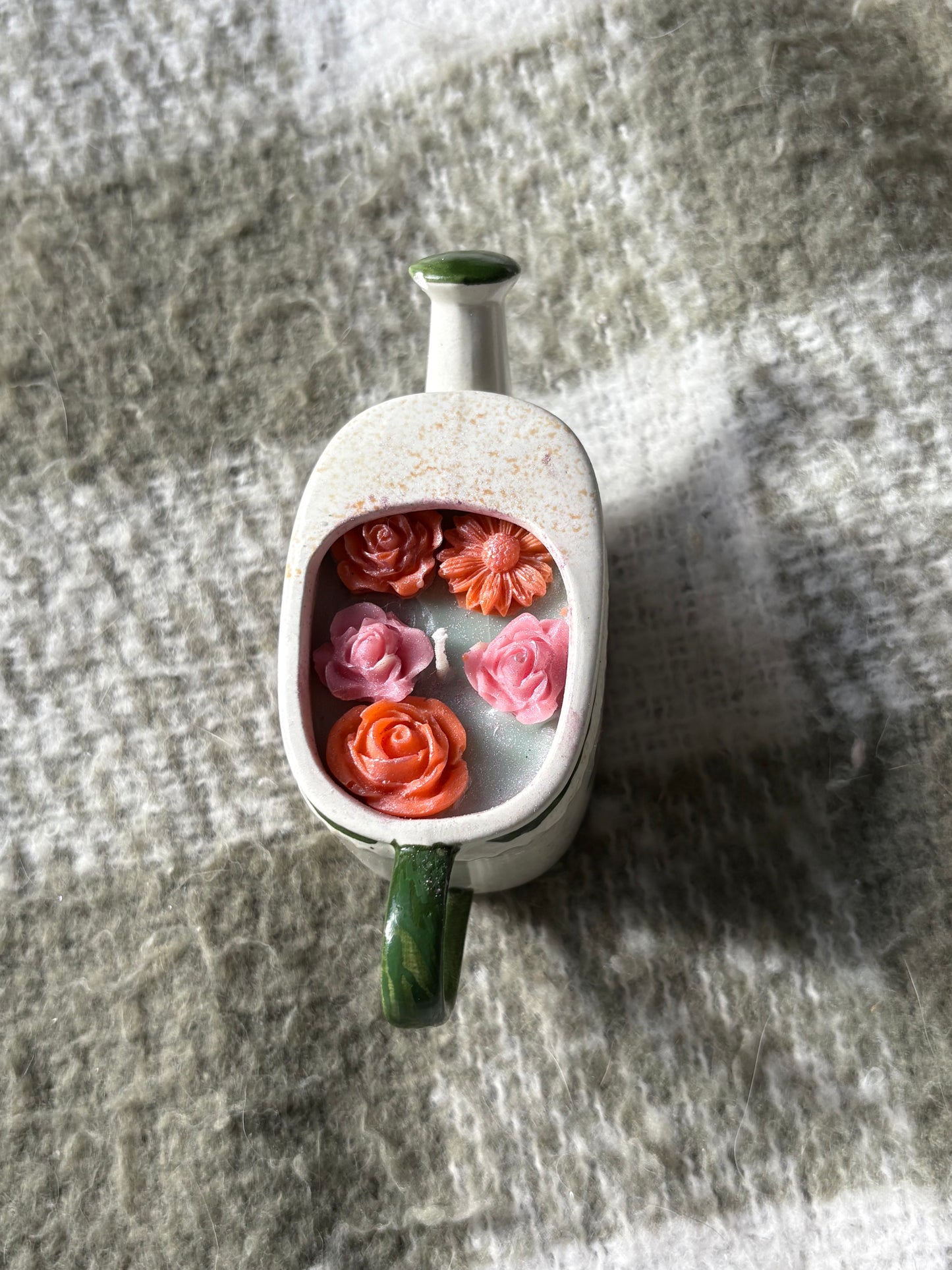 Watering can candle