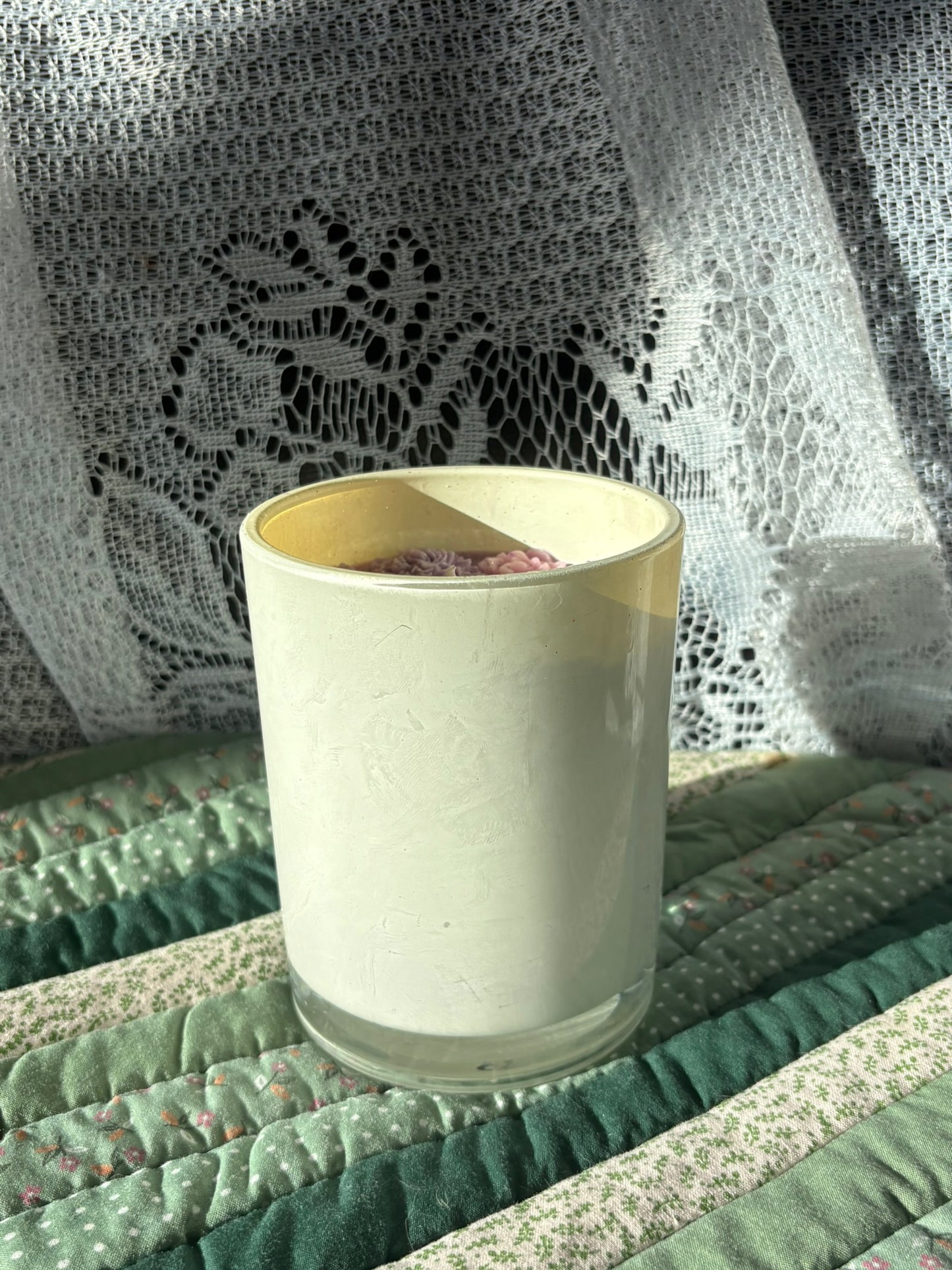 Upcycled candle