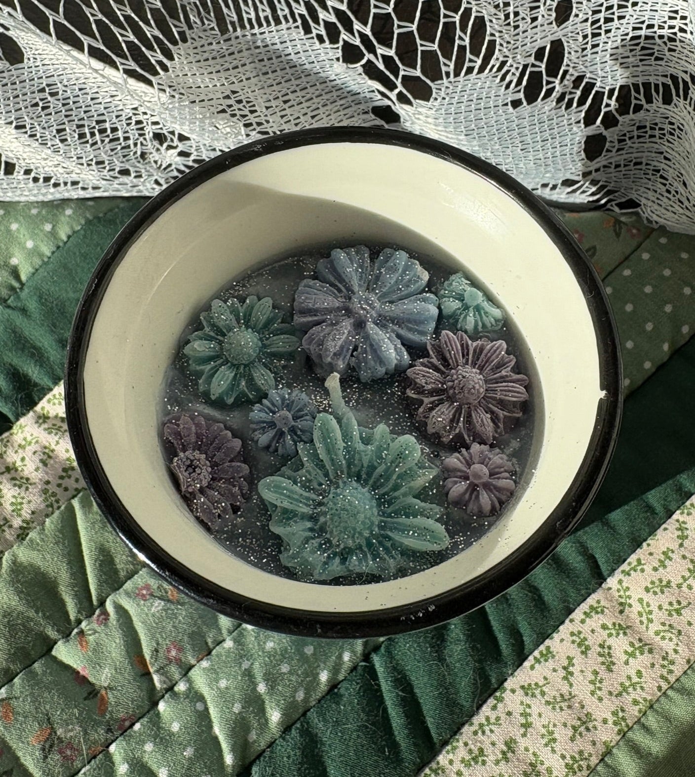 Upcycled candle