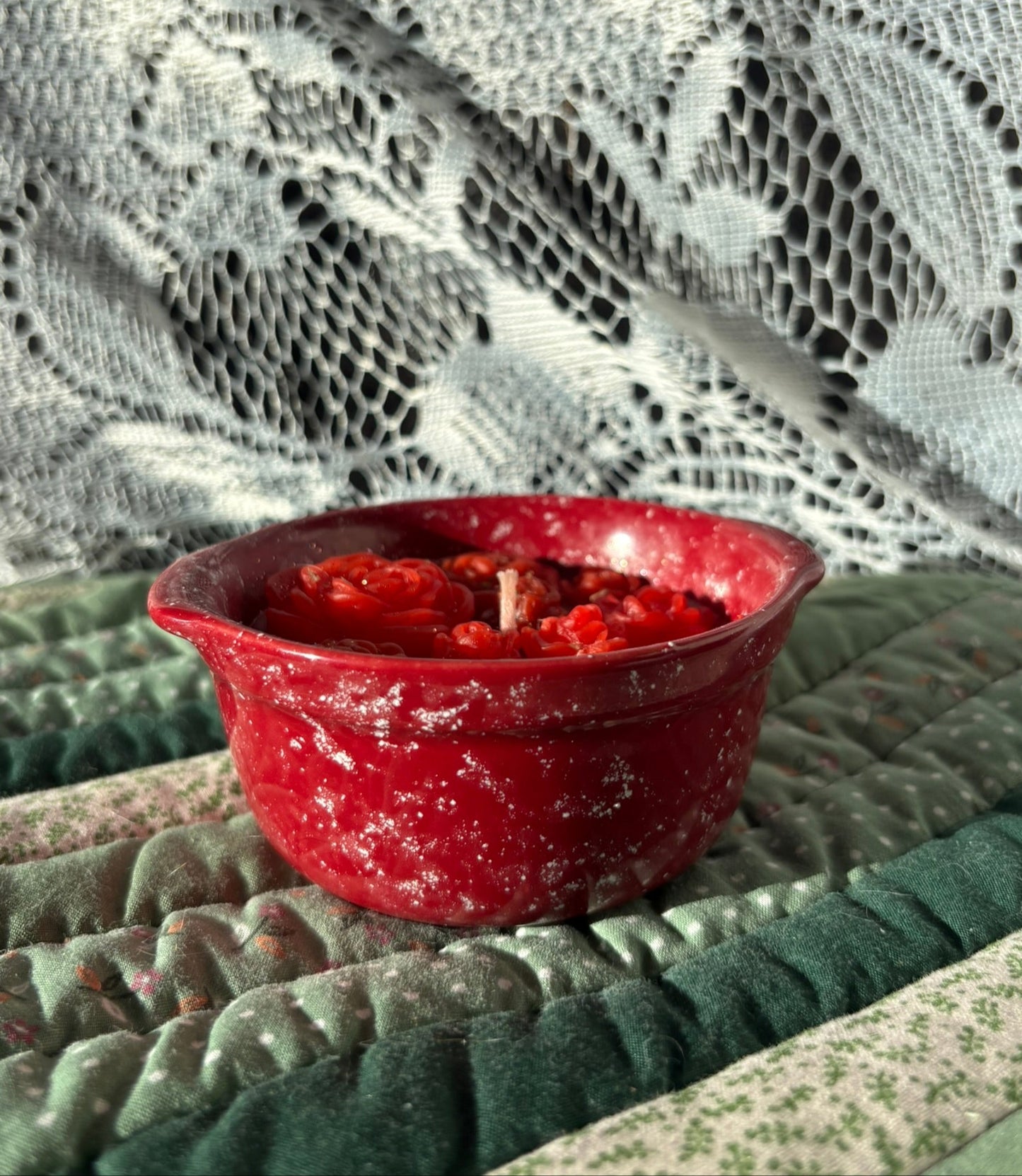 Upcycled candle