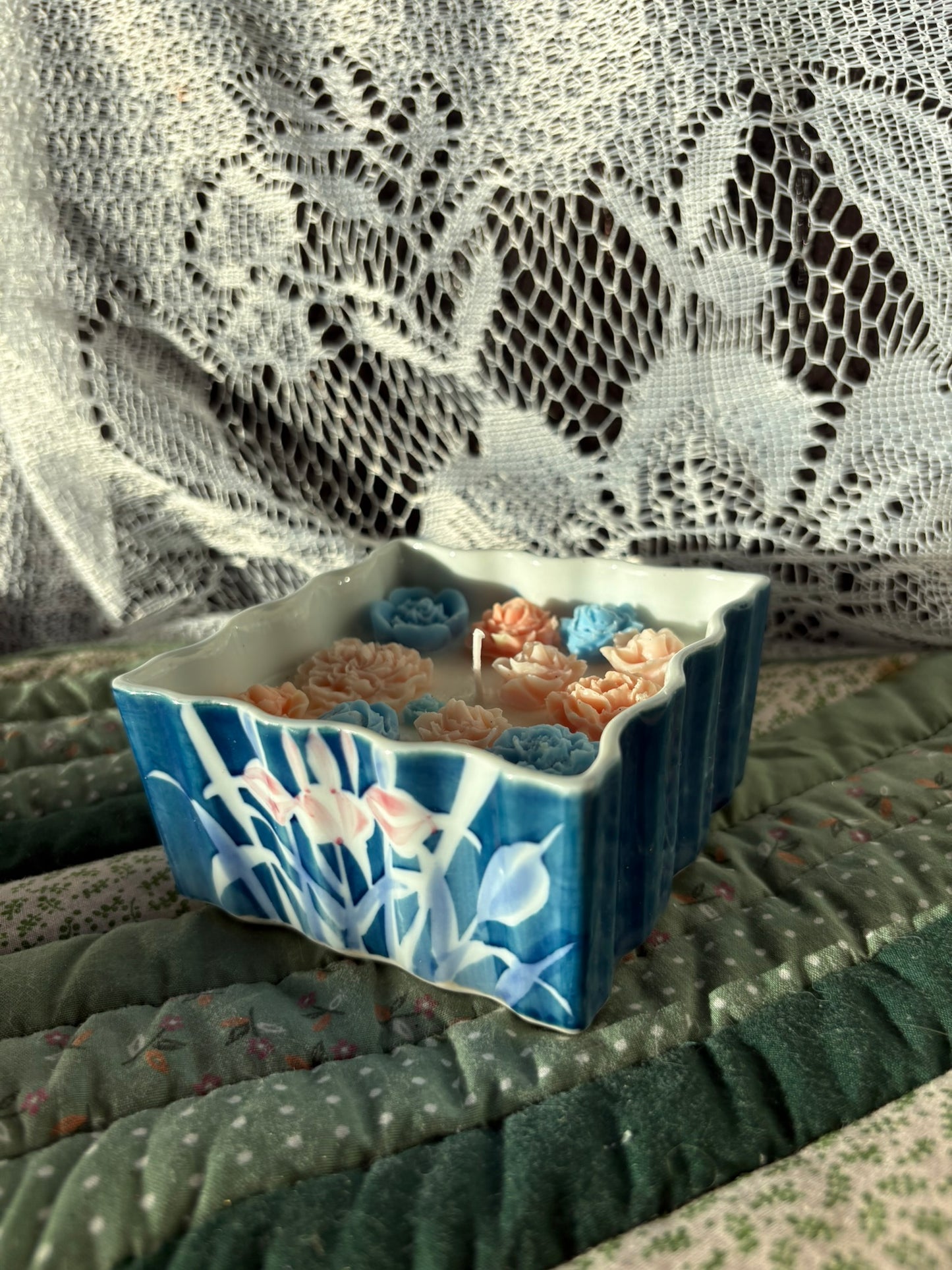 Upcycled candle