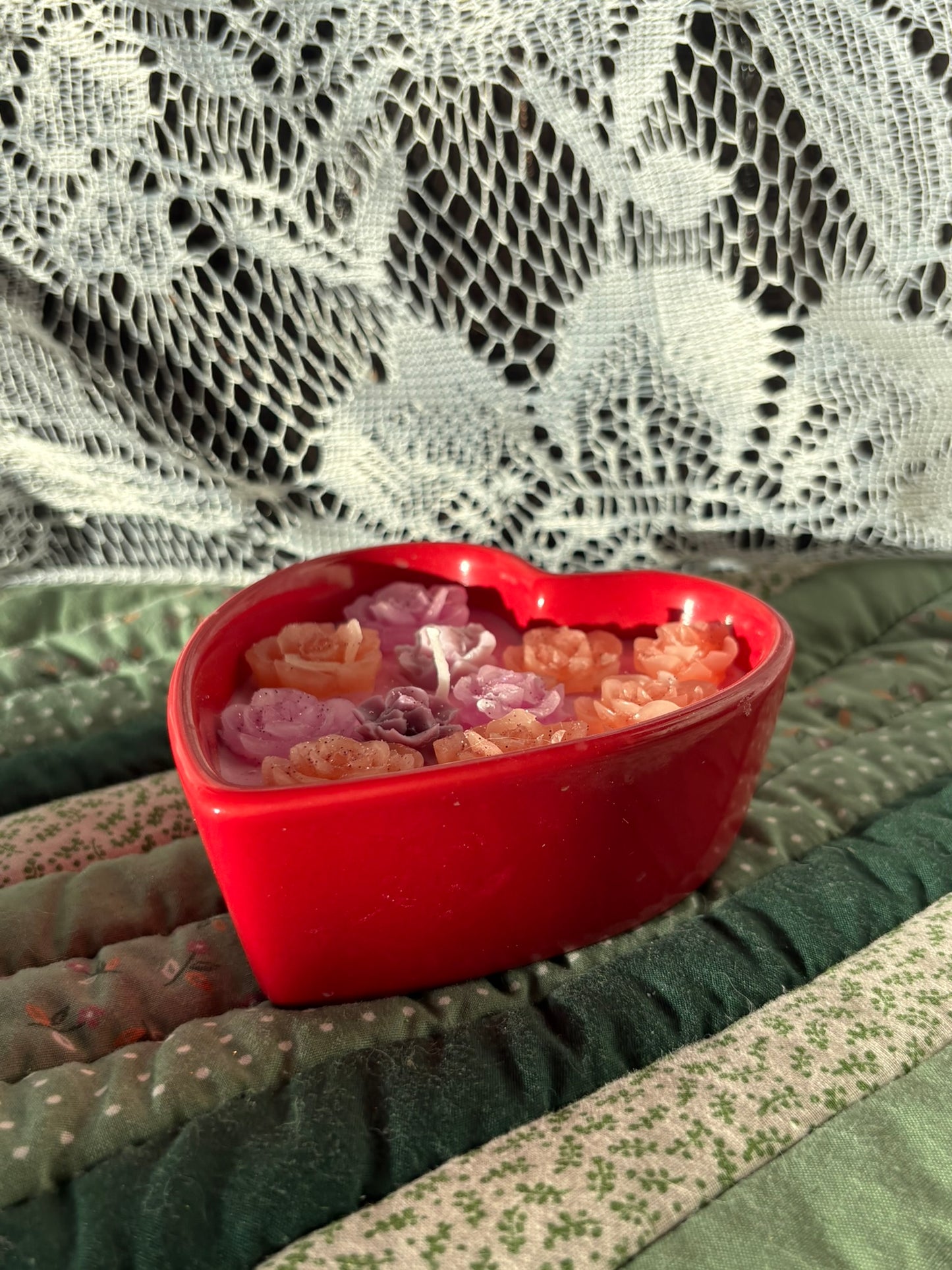 Heart candle