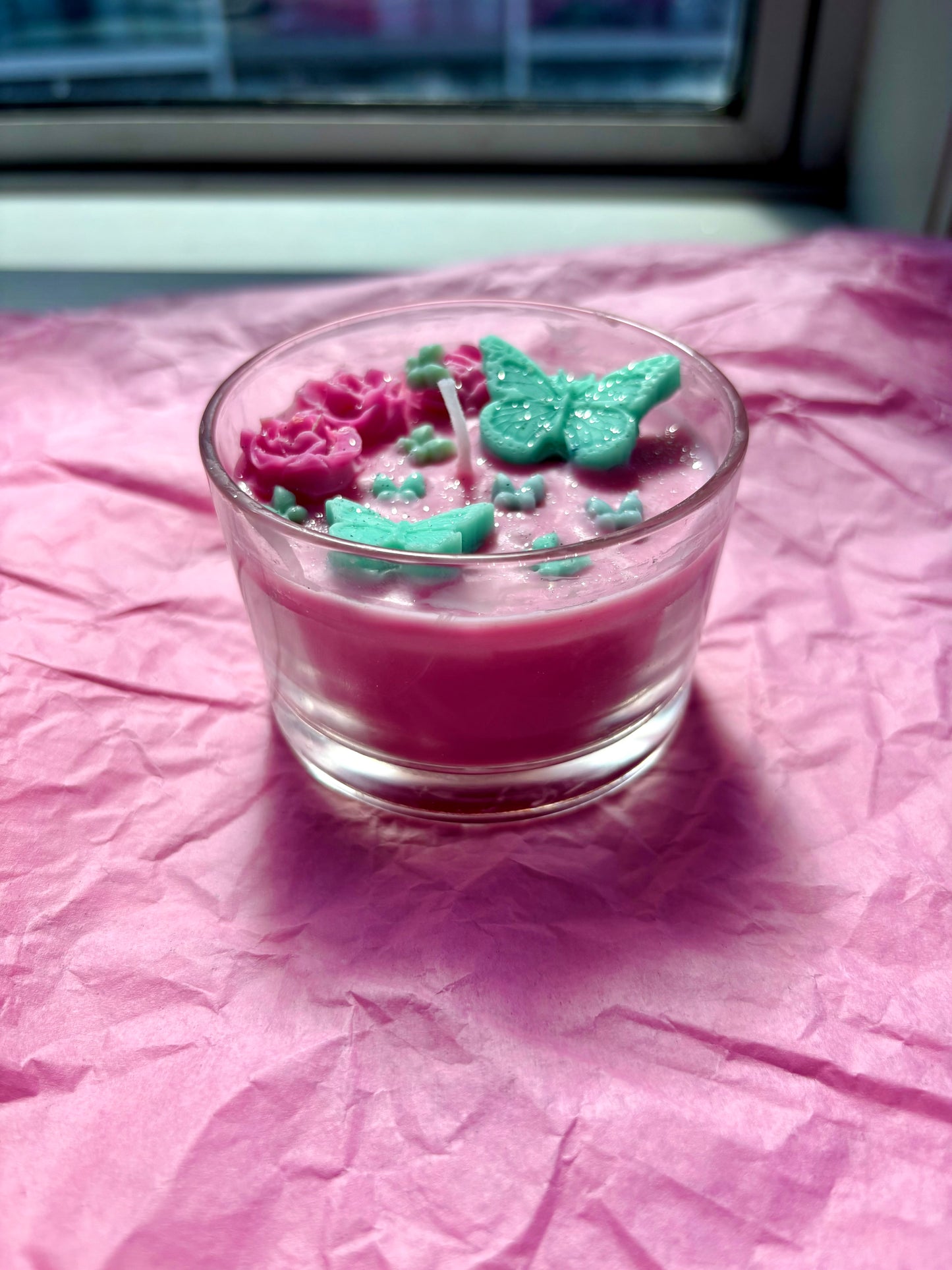 Upcycled Scented Candle | Glass