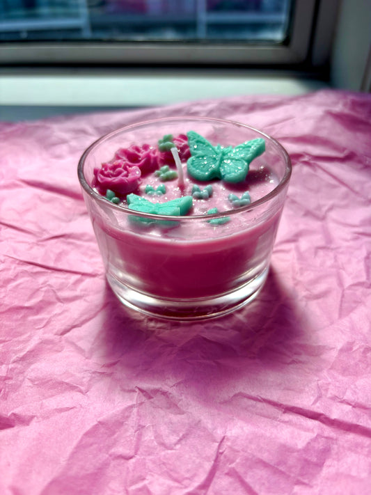 Upcycled Scented Candle | Glass