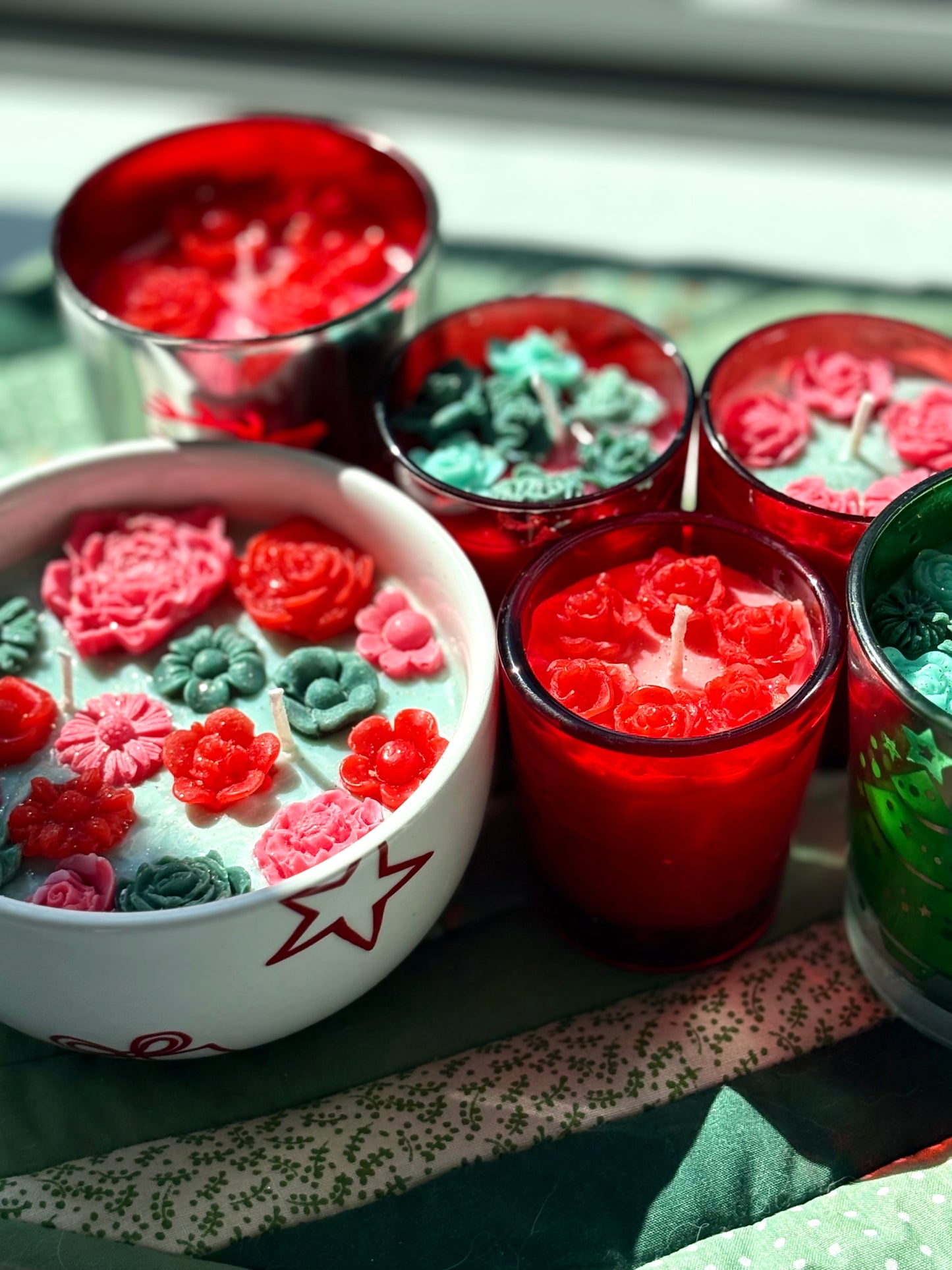 Upcycled Scented Candle | Christmas
