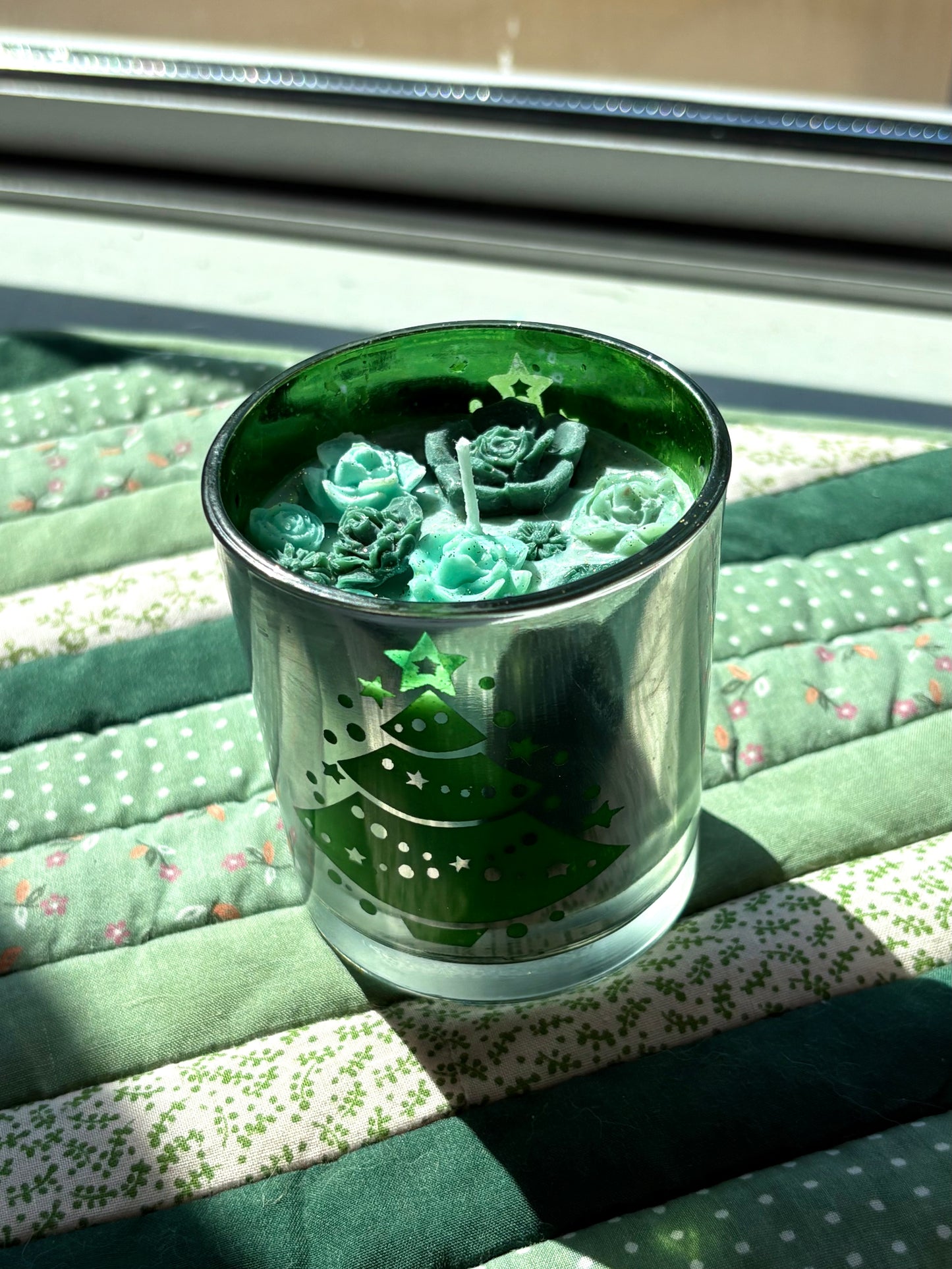 Upcycled Scented Candle | Christmas