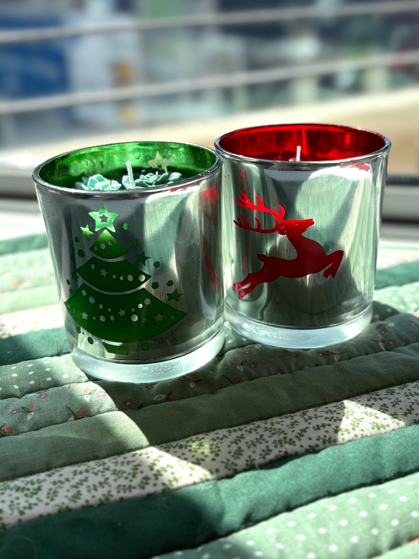 Upcycled Scented Candle | Christmas