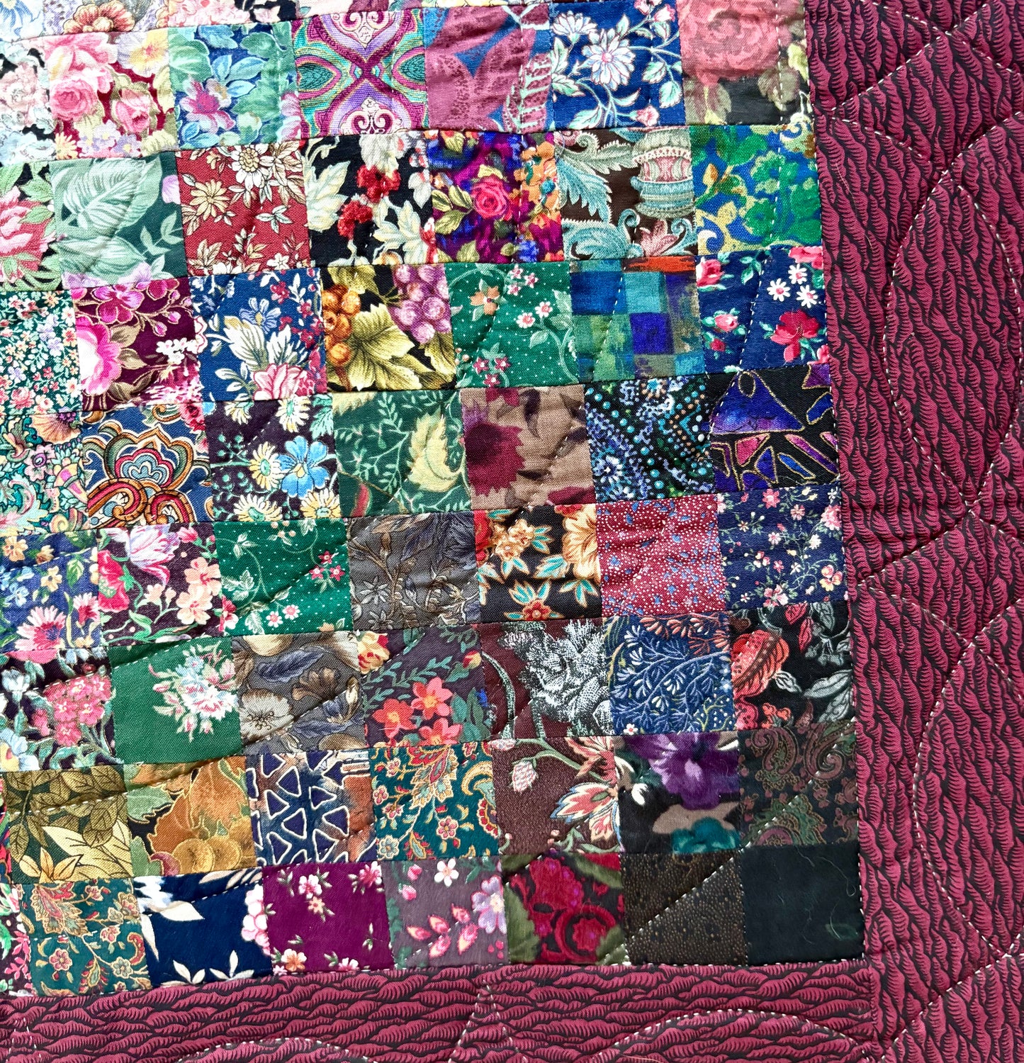 “Gradient” Handmade Quilt Wall Hanging