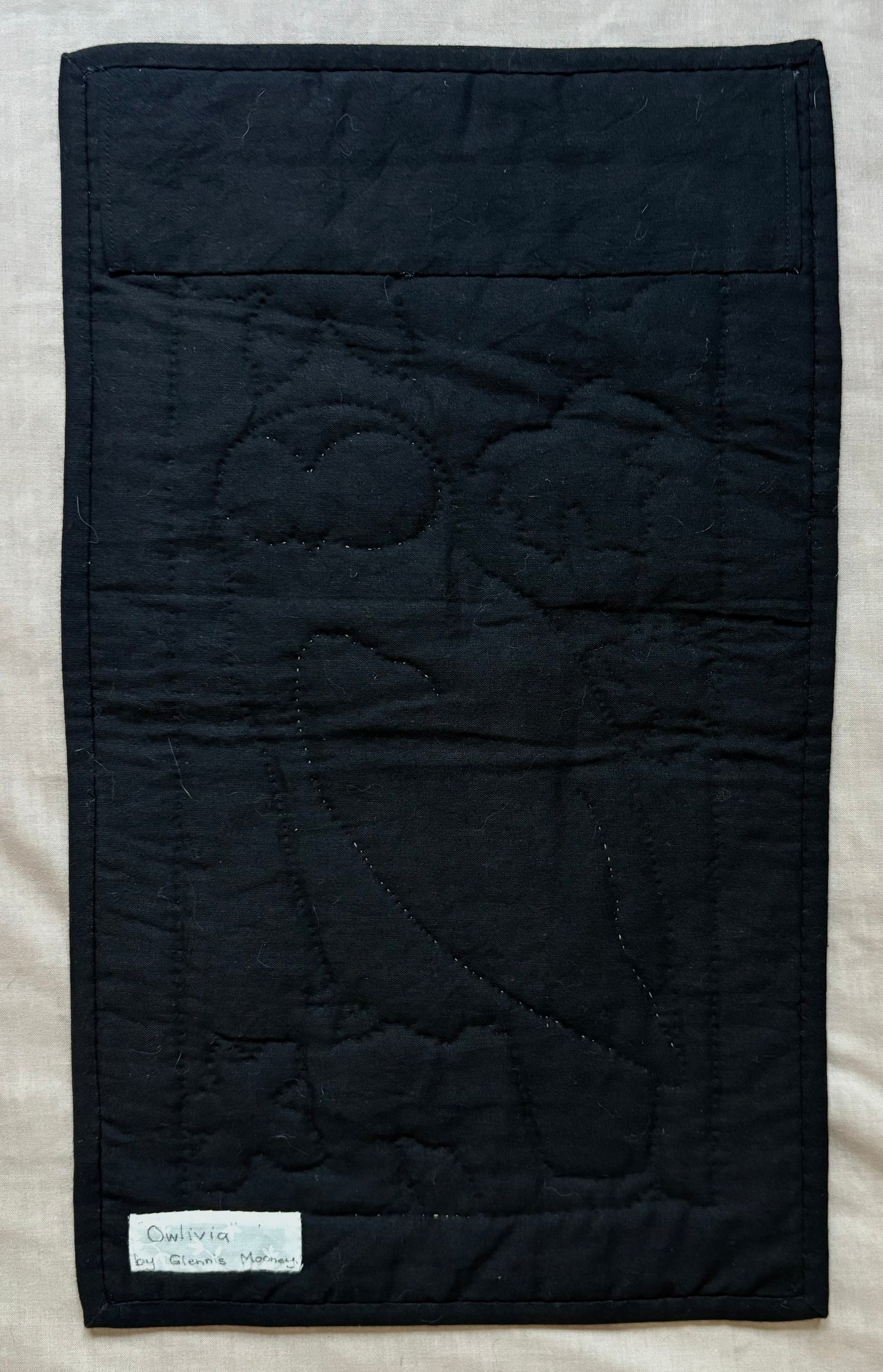 “Owlivia” Handmade Quilt Wall Hanging