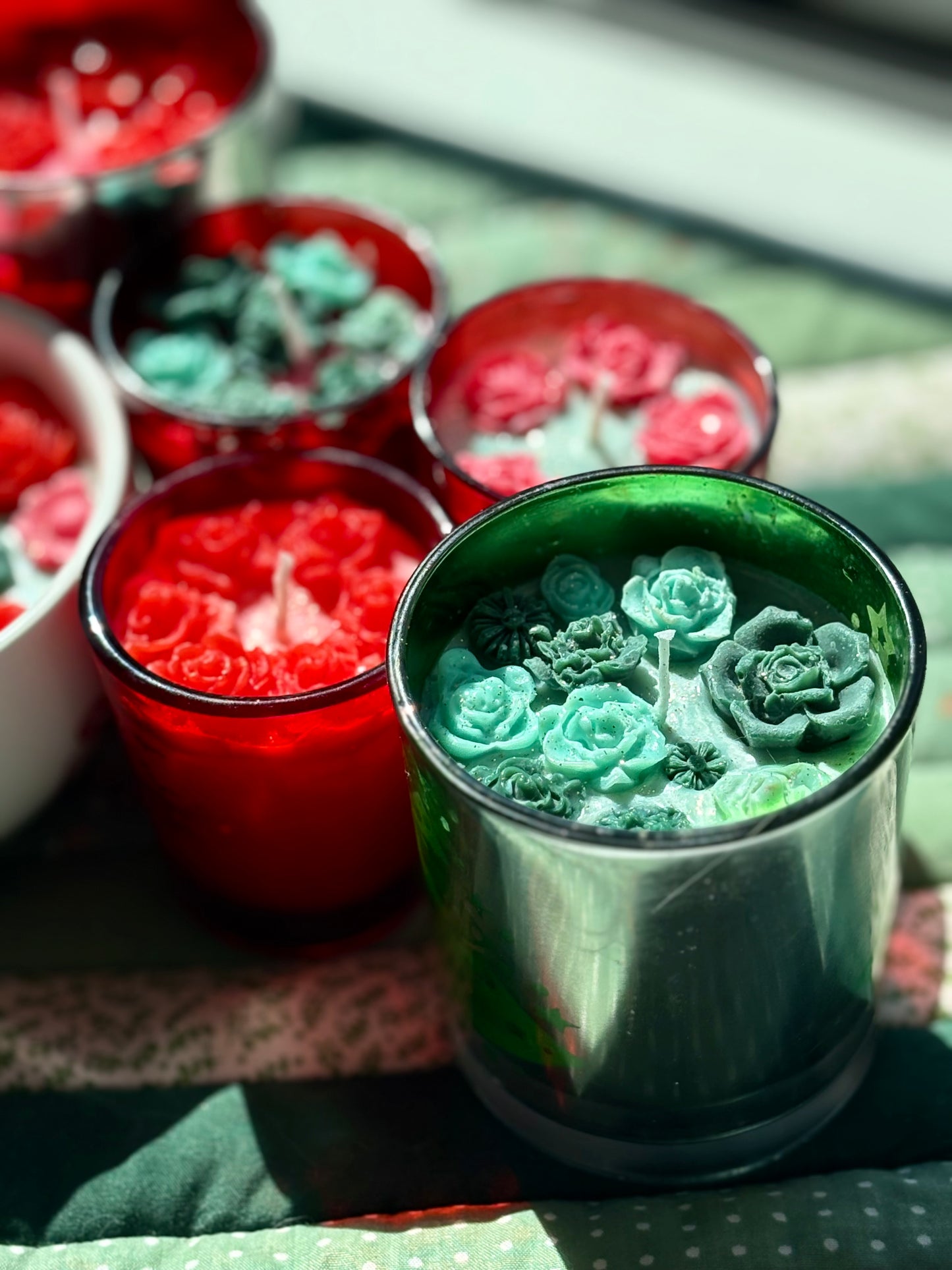 Upcycled Scented Candle | Christmas