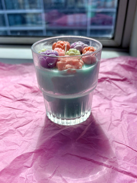 Upcycled Scented Candle | Glass