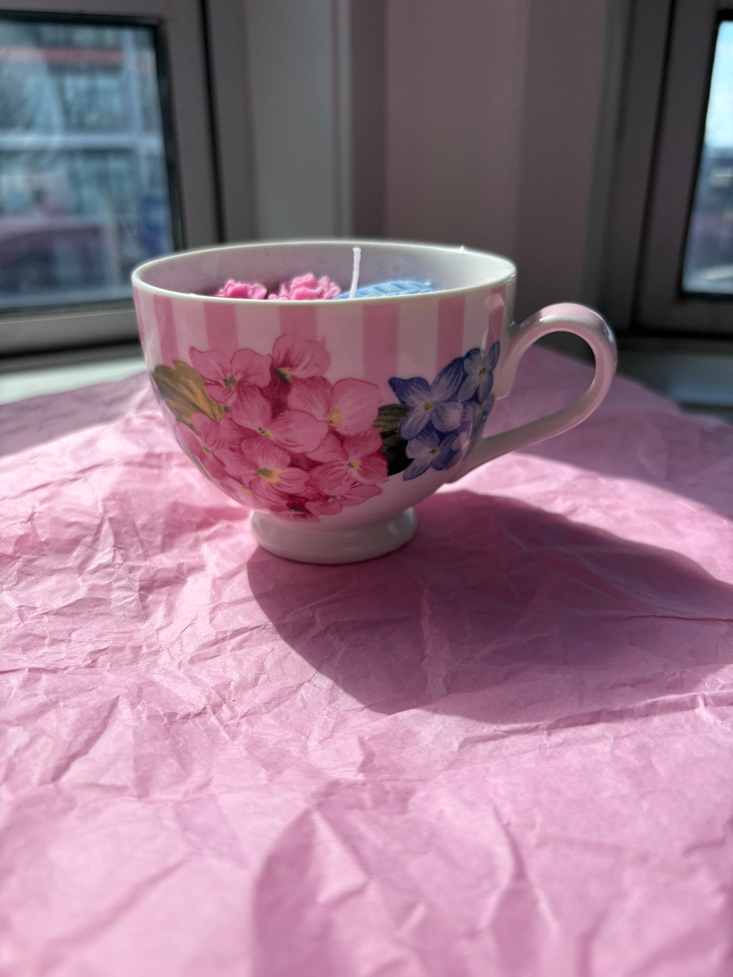 Upcycled Scented Candle | Teacup