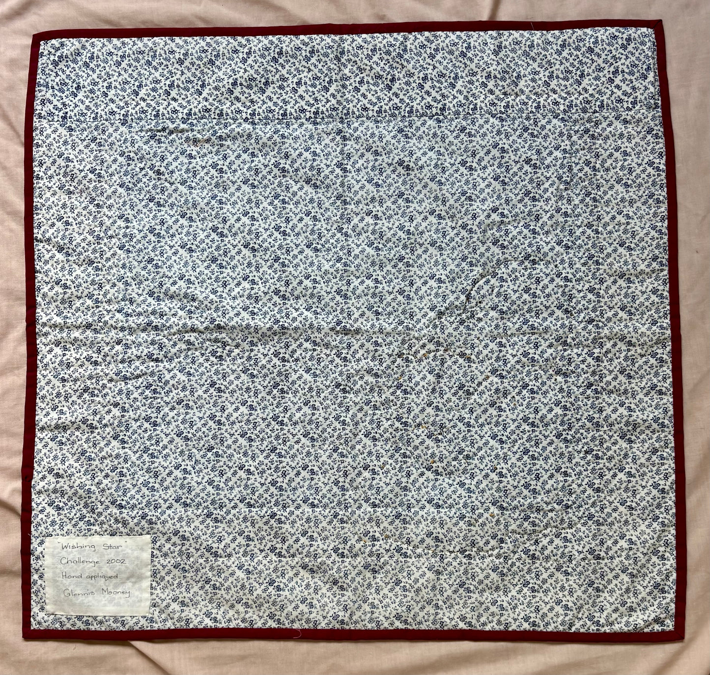 “Christmas Bears” Handmade Quilt Wall Hanging