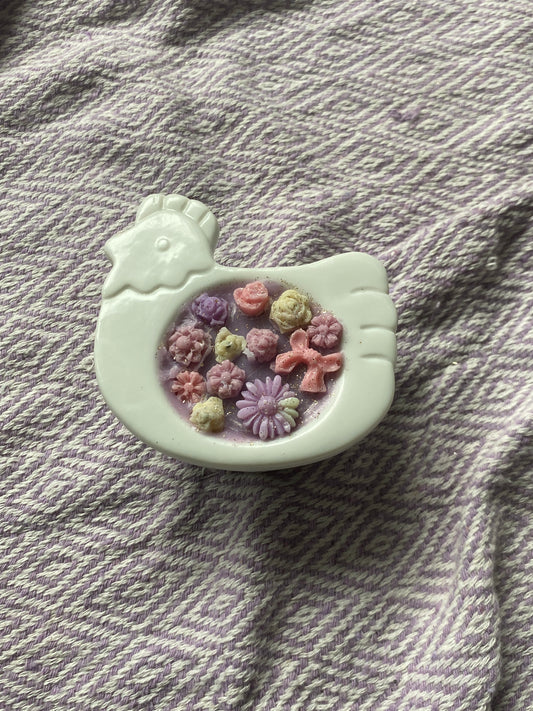 Mini rooster candle
