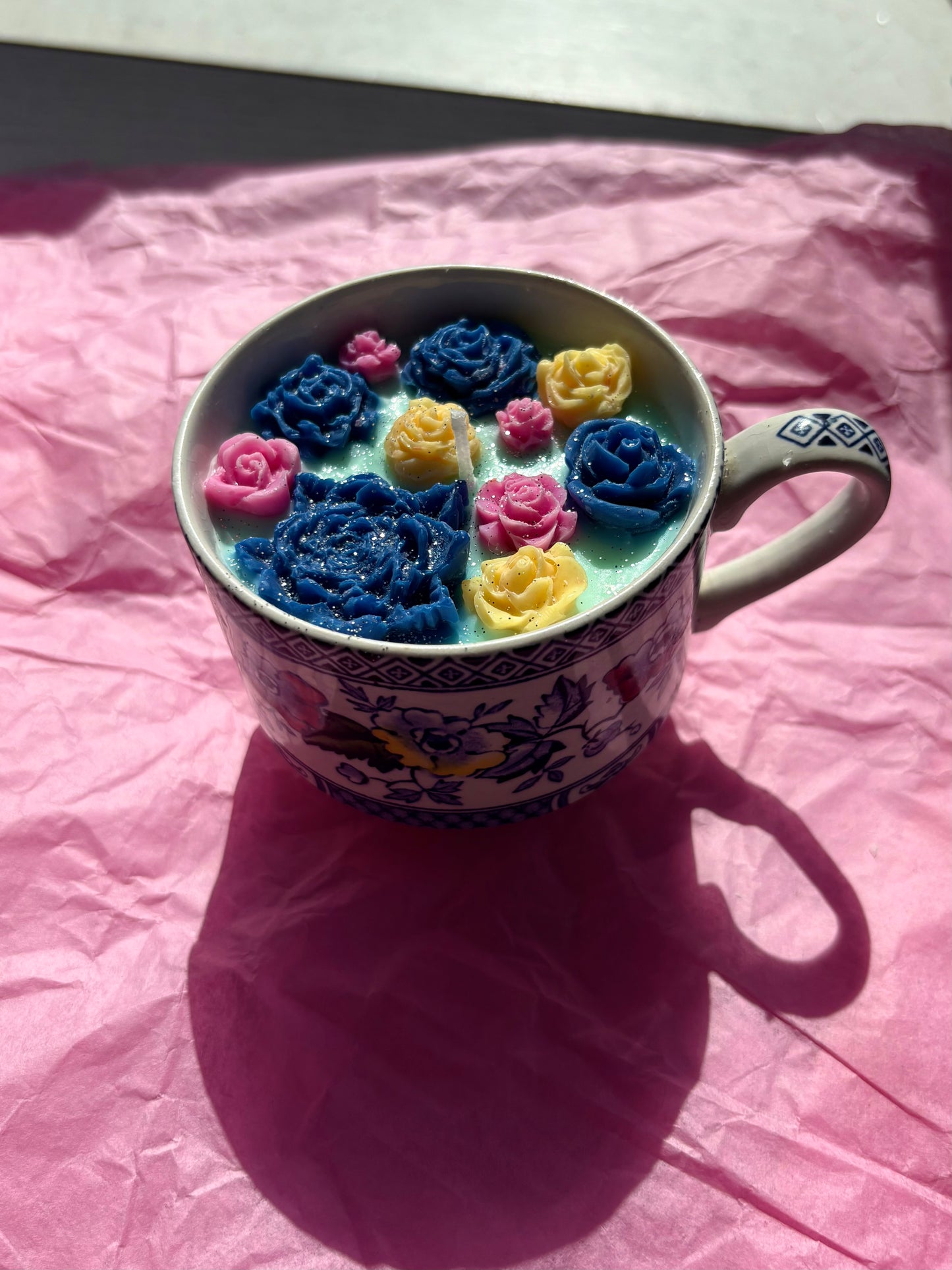 Upcycled Scented Candle | Teacup