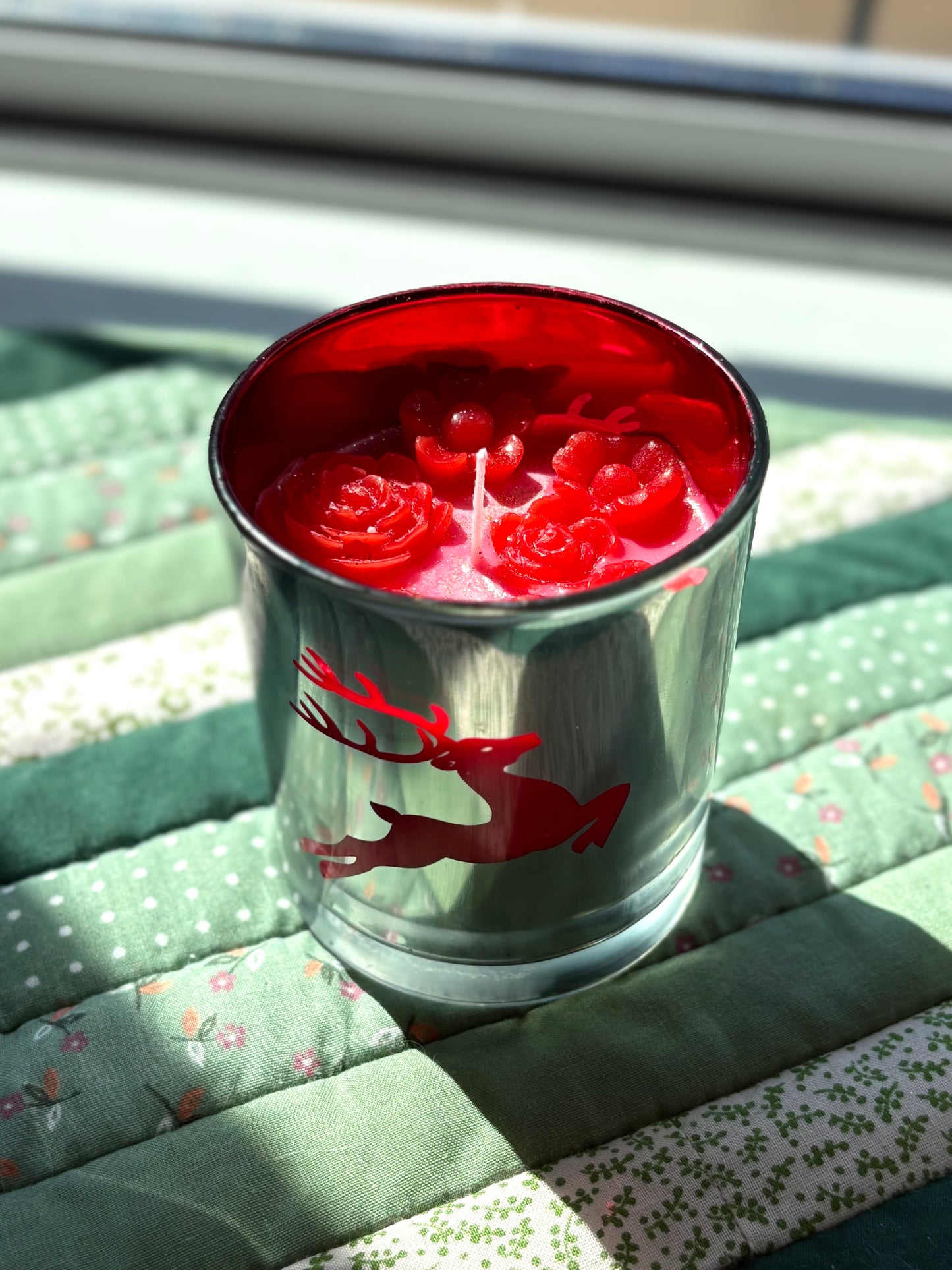 Upcycled Scented Candle | Christmas