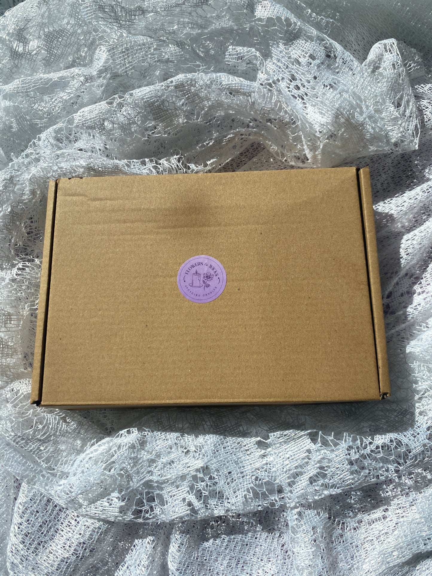 Flower candle gift box 🩷