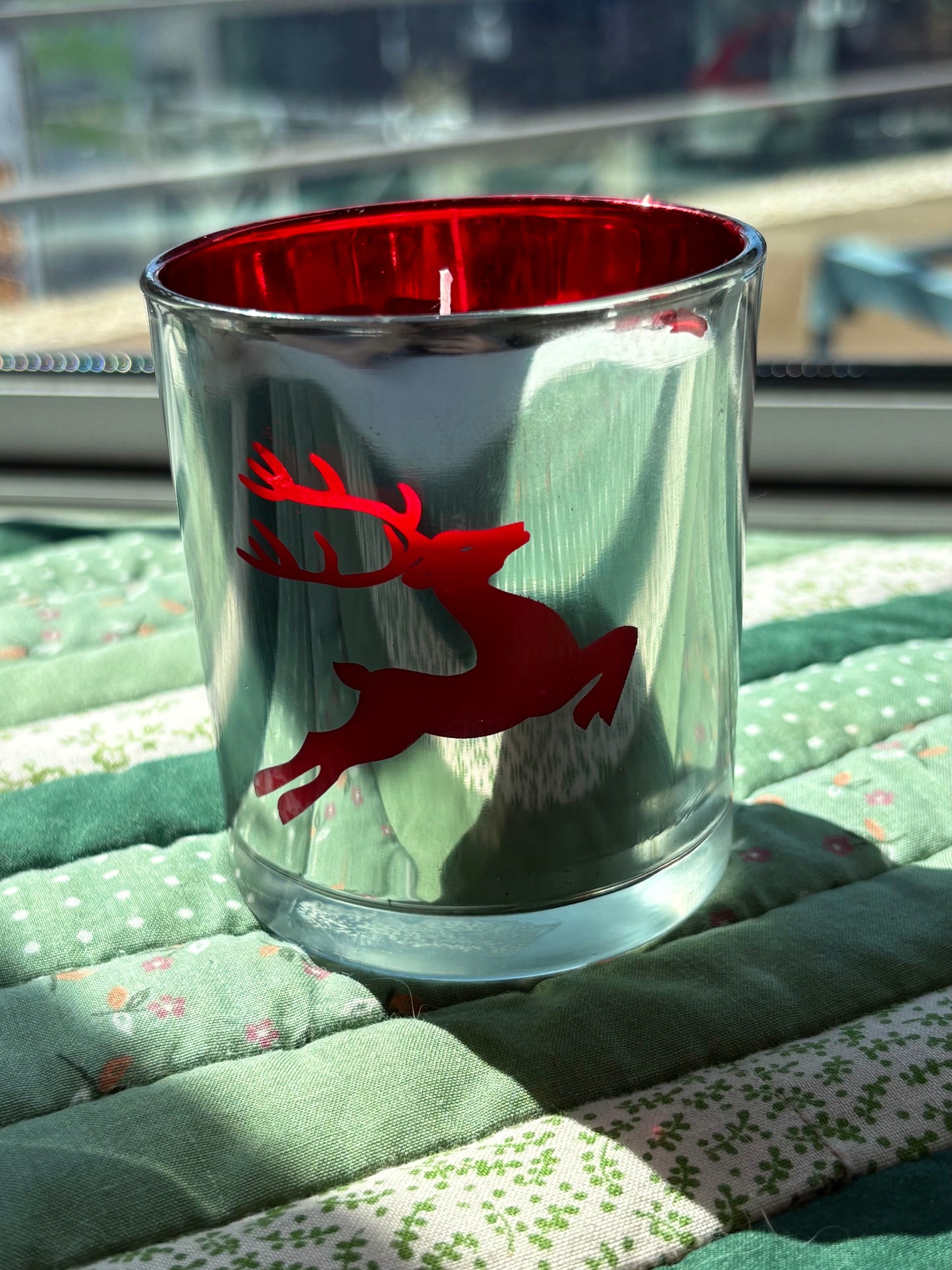 Upcycled Scented Candle | Christmas