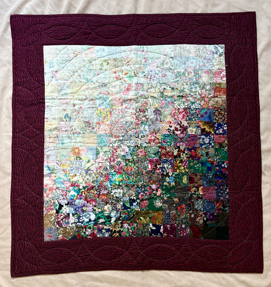 “Gradient” Handmade Quilt Wall Hanging