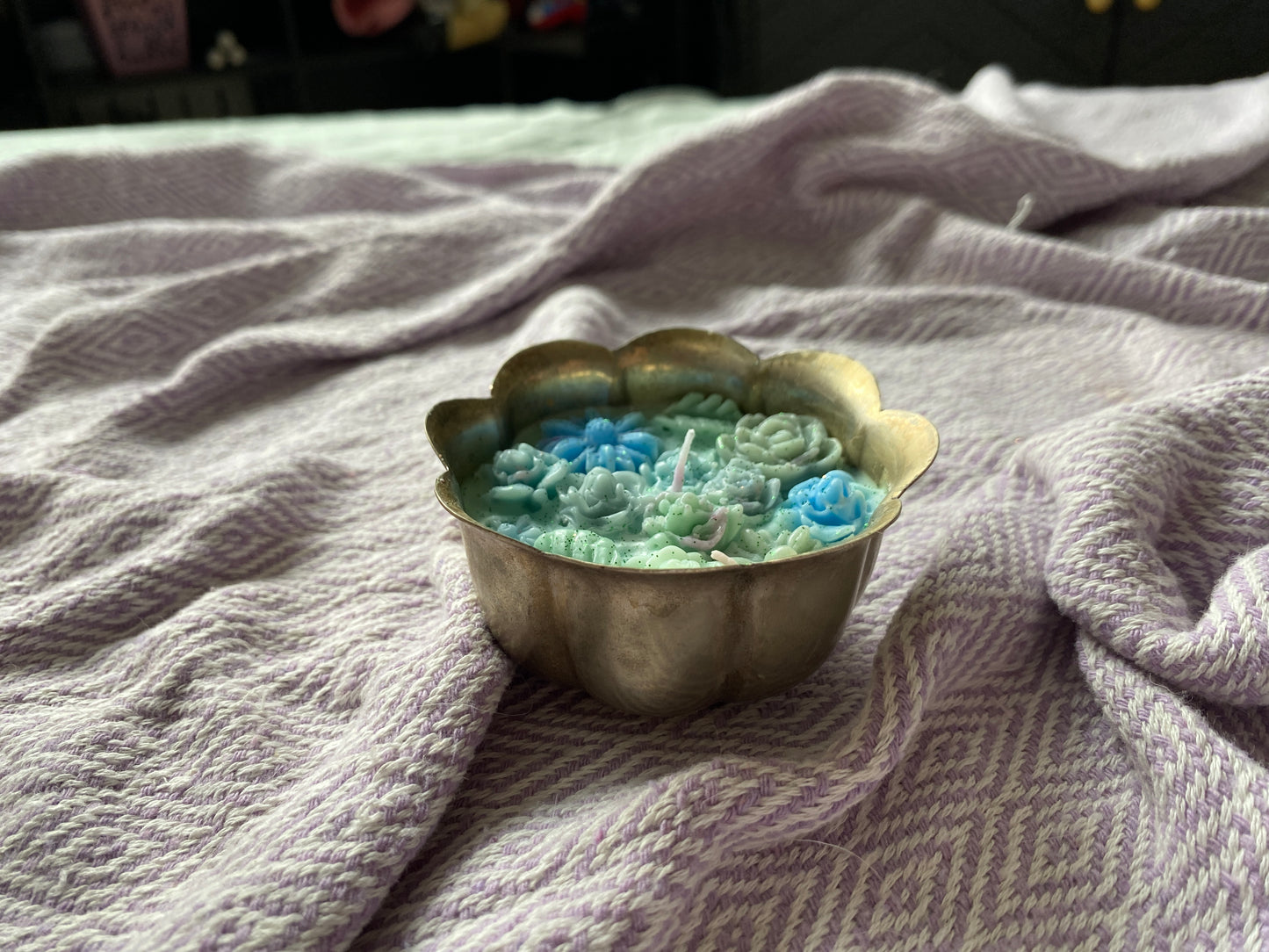 Upcycled candle