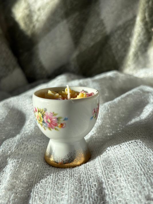 Upcycled candle