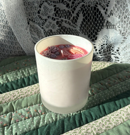 Upcycled candle