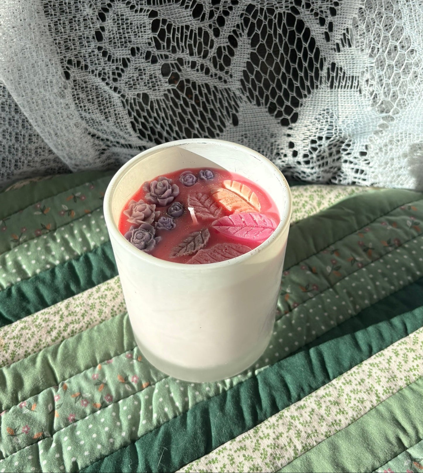 Upcycled candle