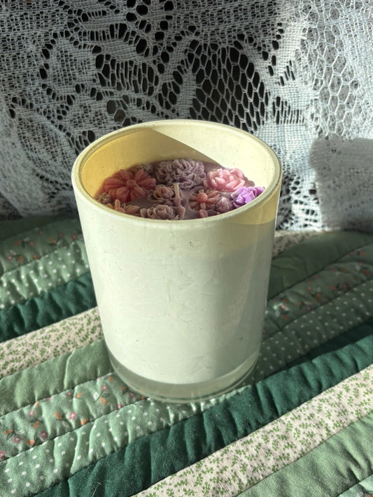 Upcycled candle