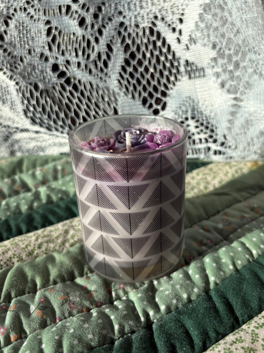 Upcycled candle