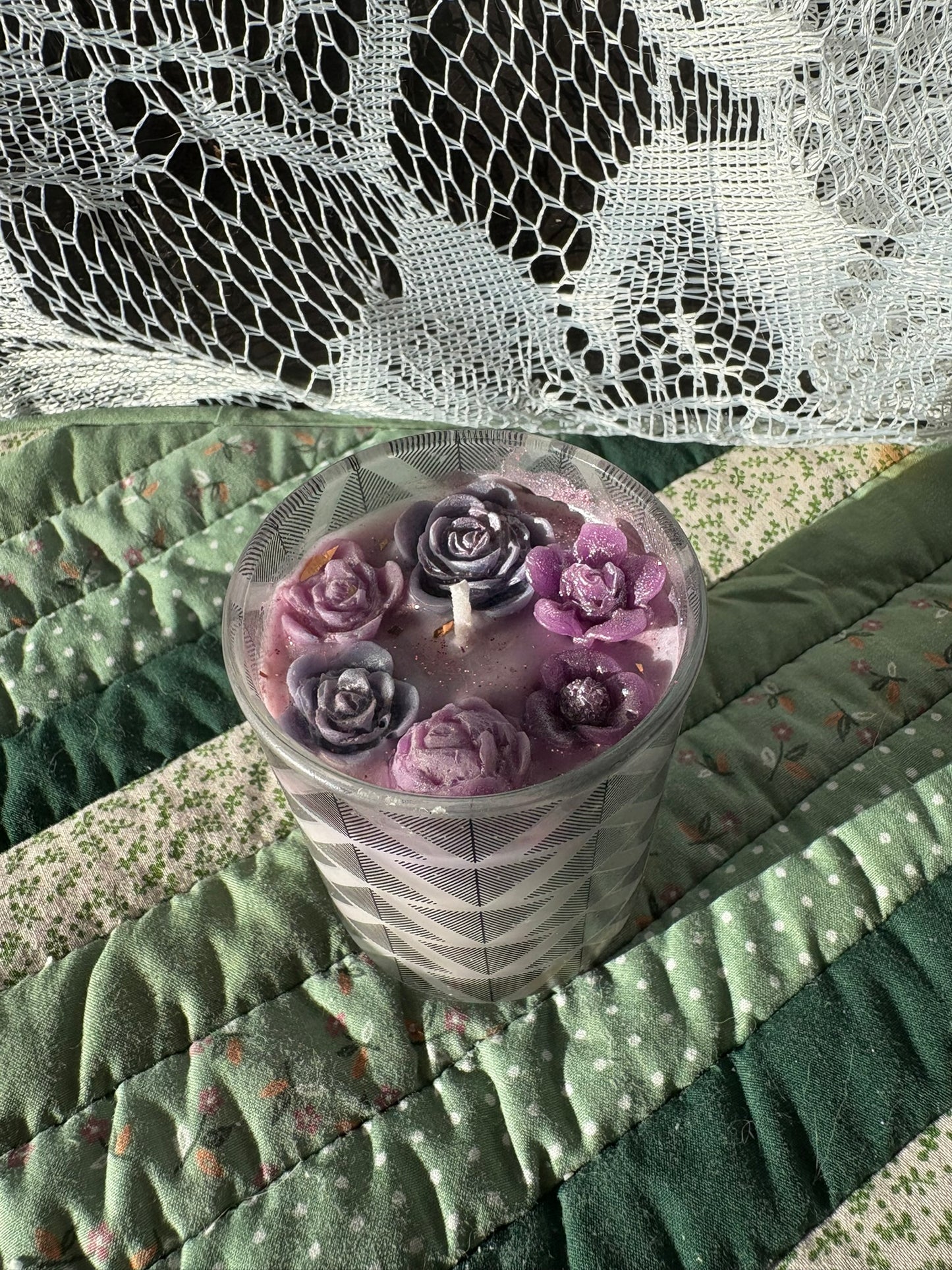 Upcycled candle