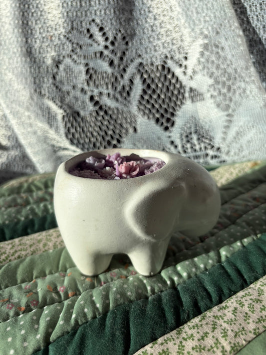 Elephant candle