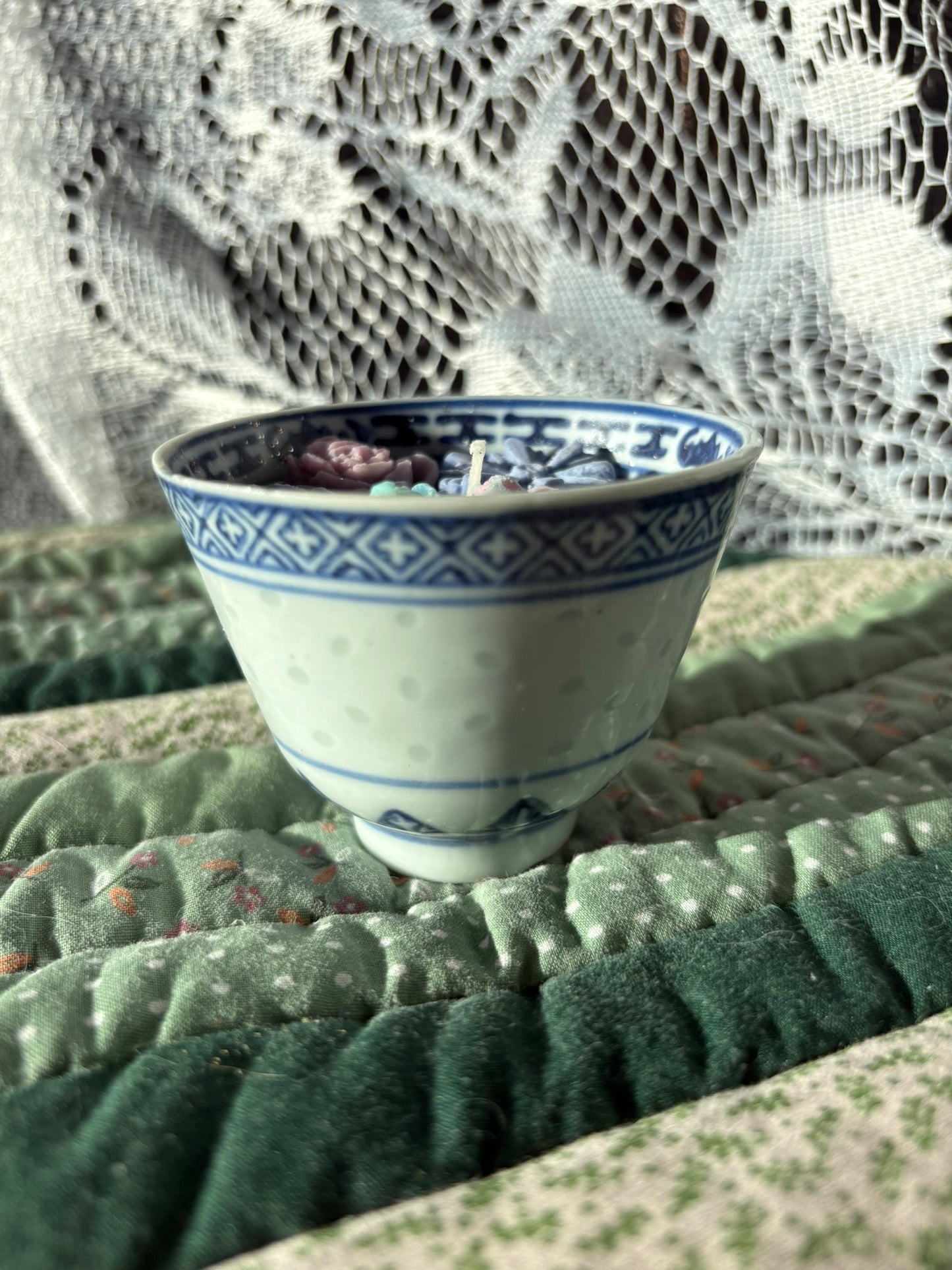 Upcycled candle