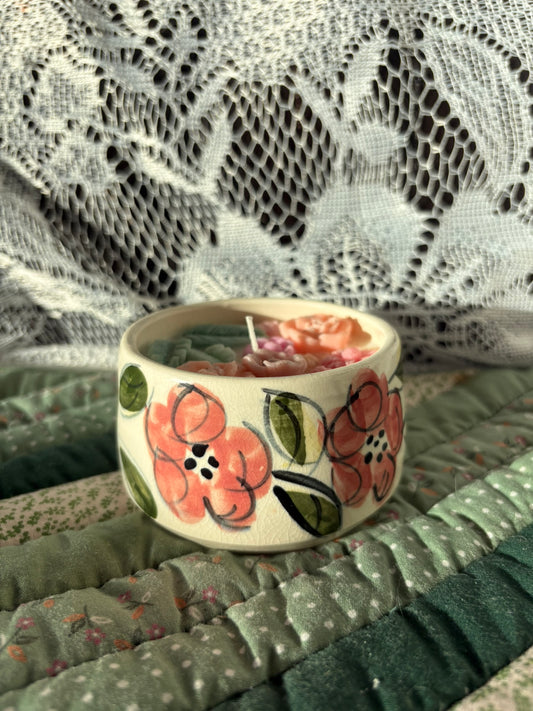 Upcycled candle